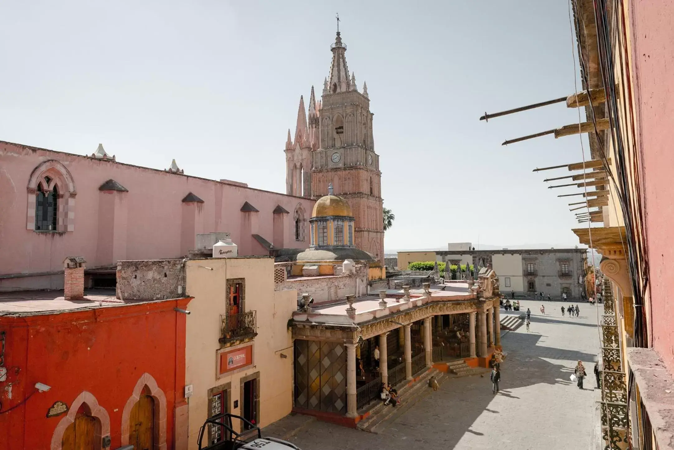 City view in Hotel La Morada