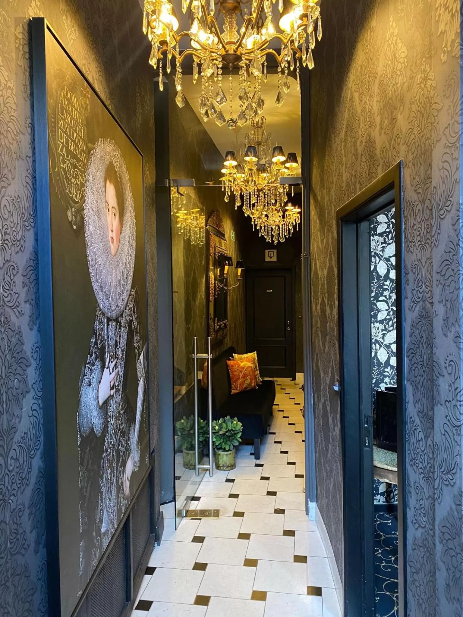 Lobby or reception in 't Hartje van Brugge