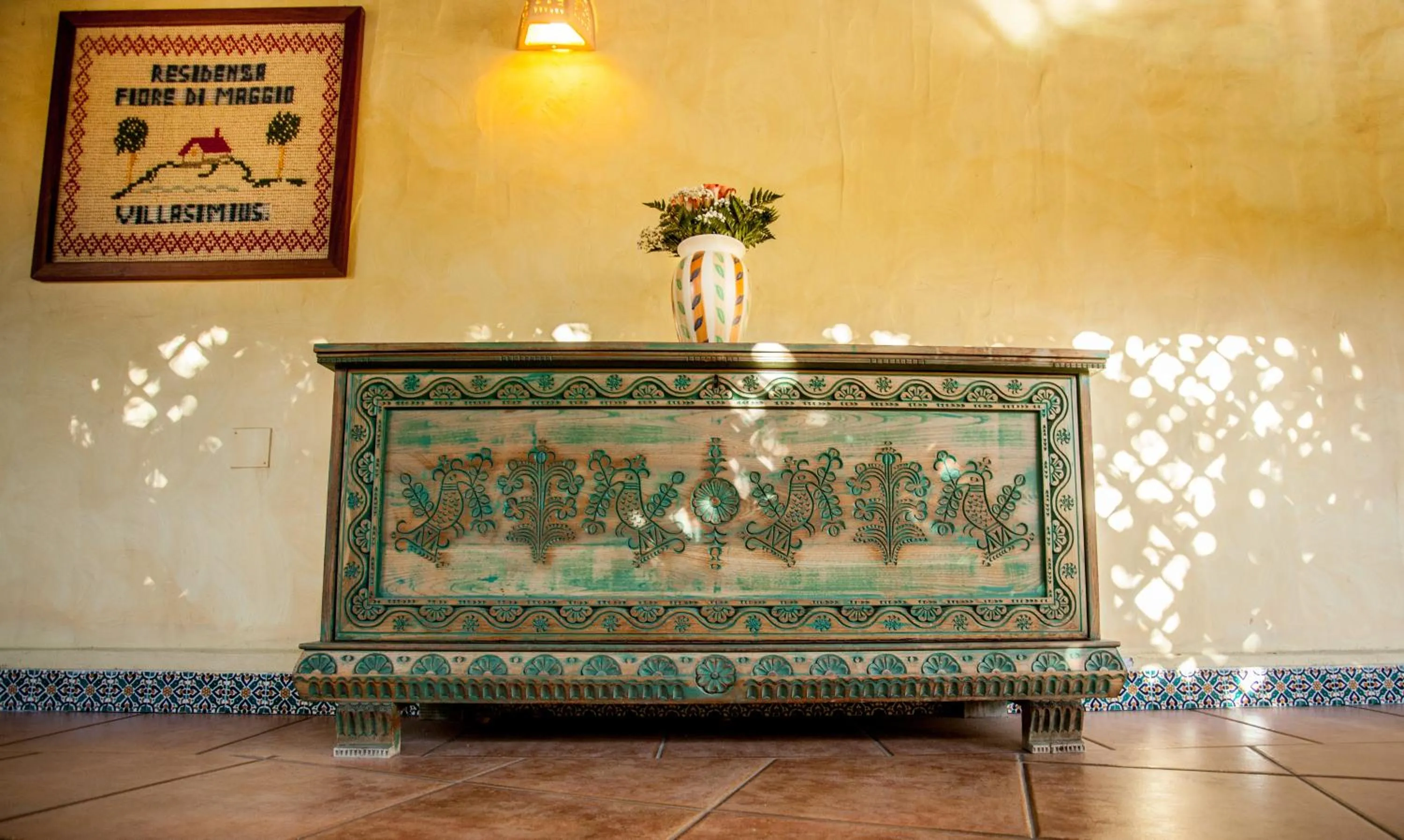 Decorative detail in Hotel Fiore Di Maggio