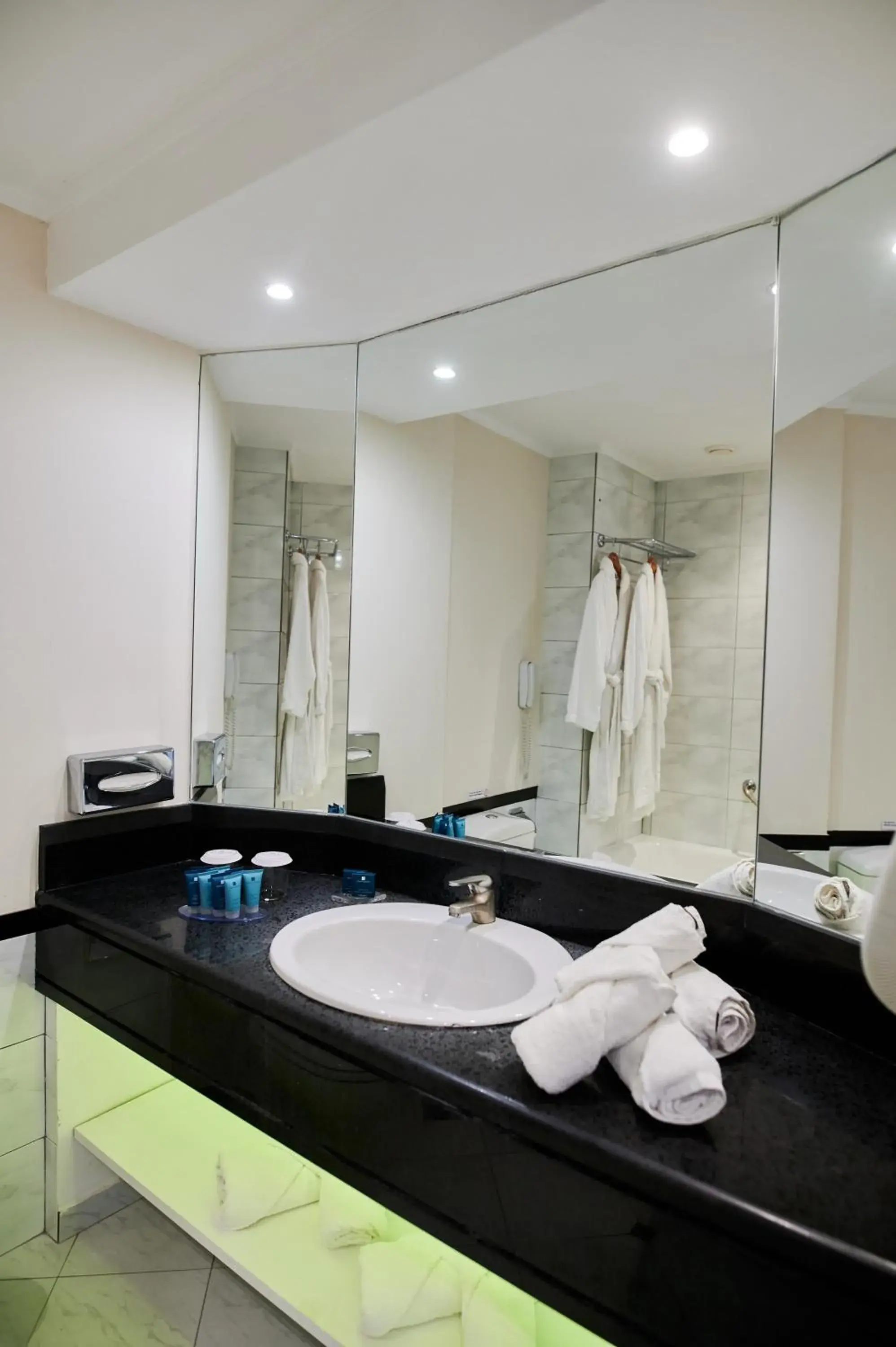 Bathroom in Ramada Plaza Thraki