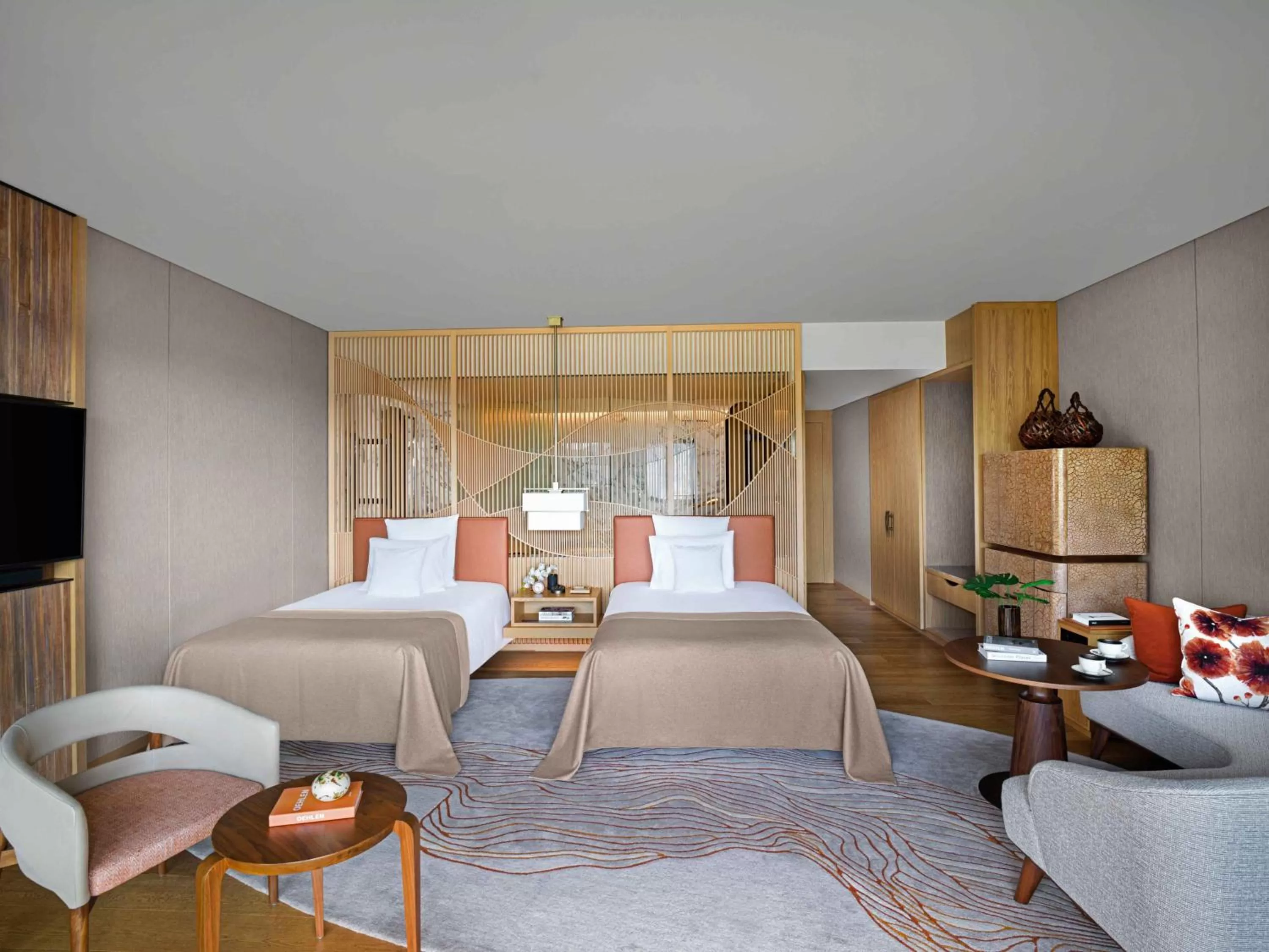 Photo of the whole room, Bed in ANA InterContinental Beppu Resort & Spa by IHG