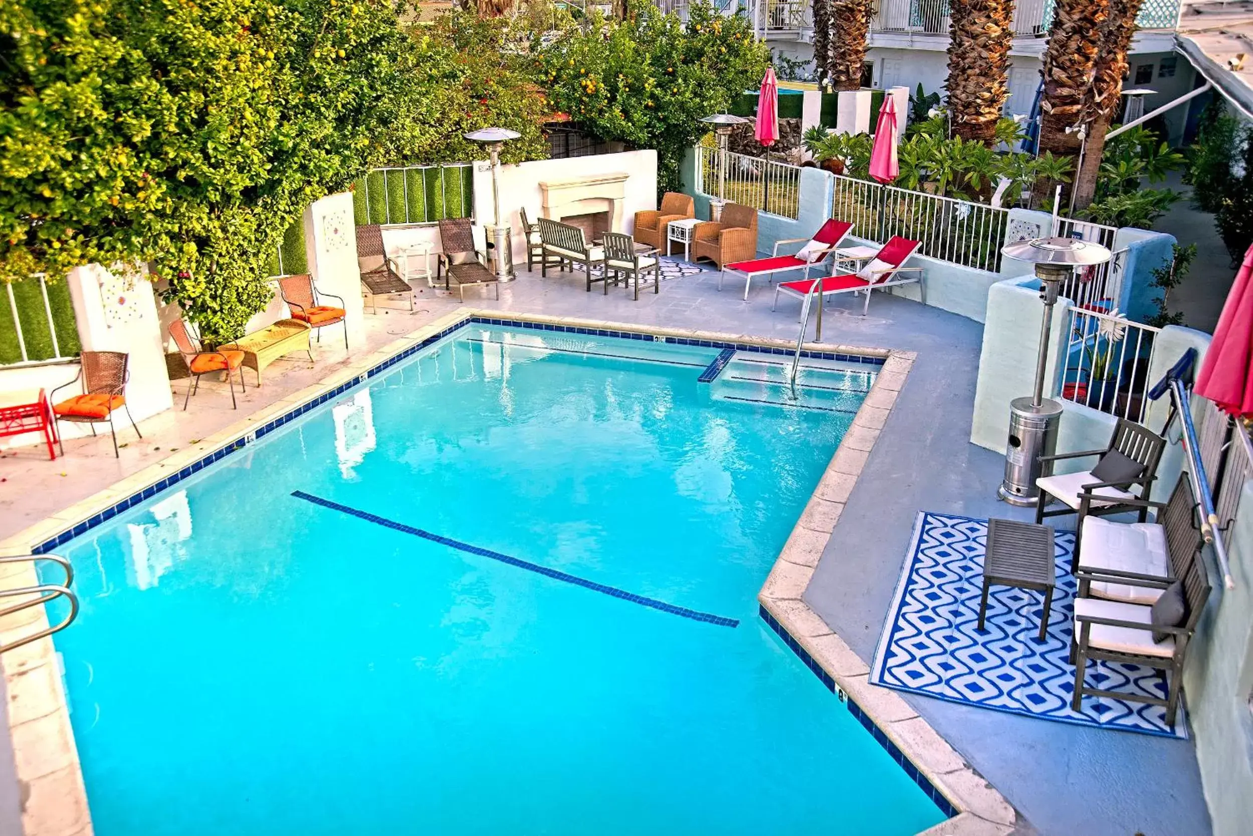 , Pool View in Inn at Palm Springs