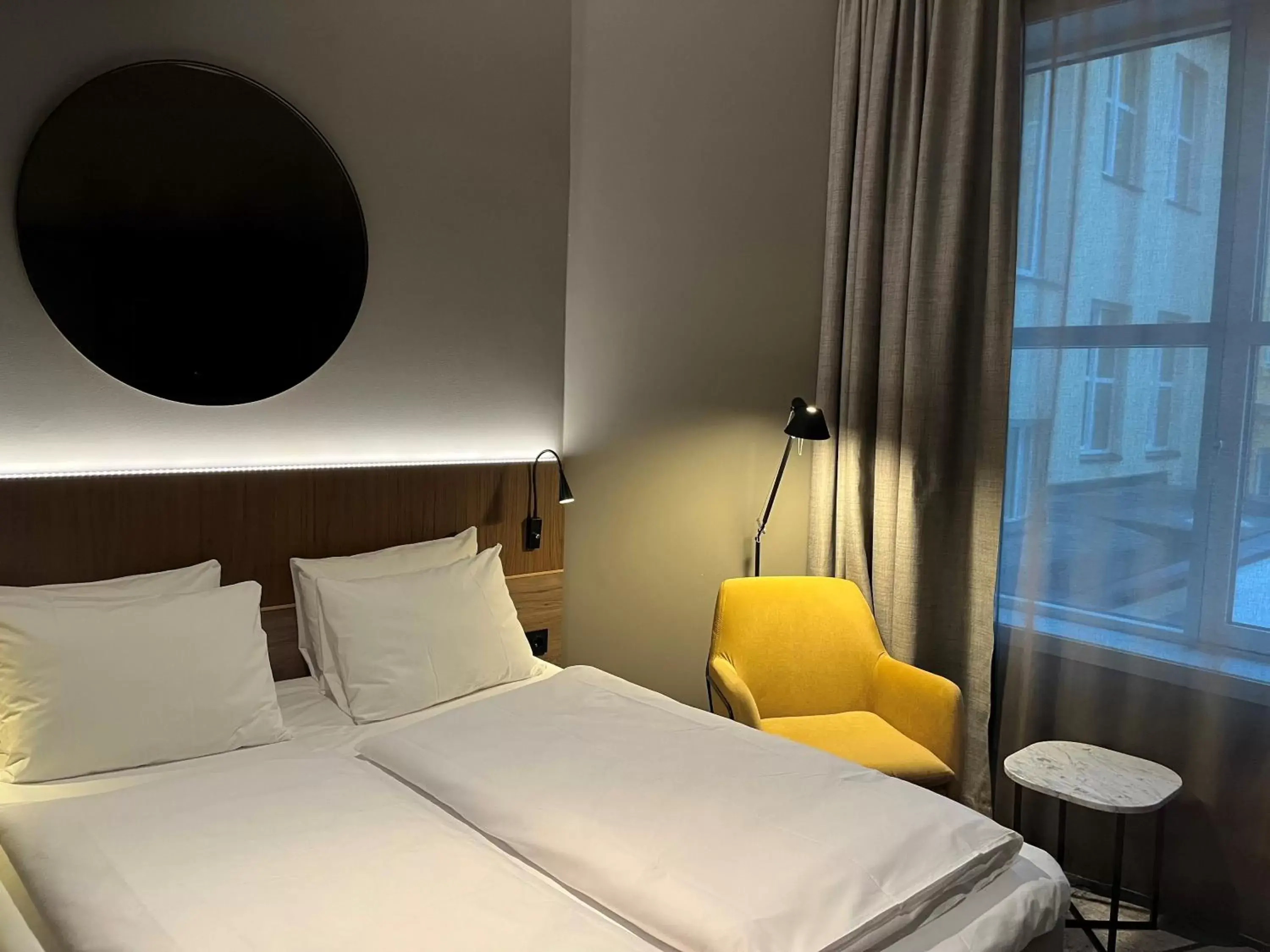 Bed in Karl Johan Hotel
