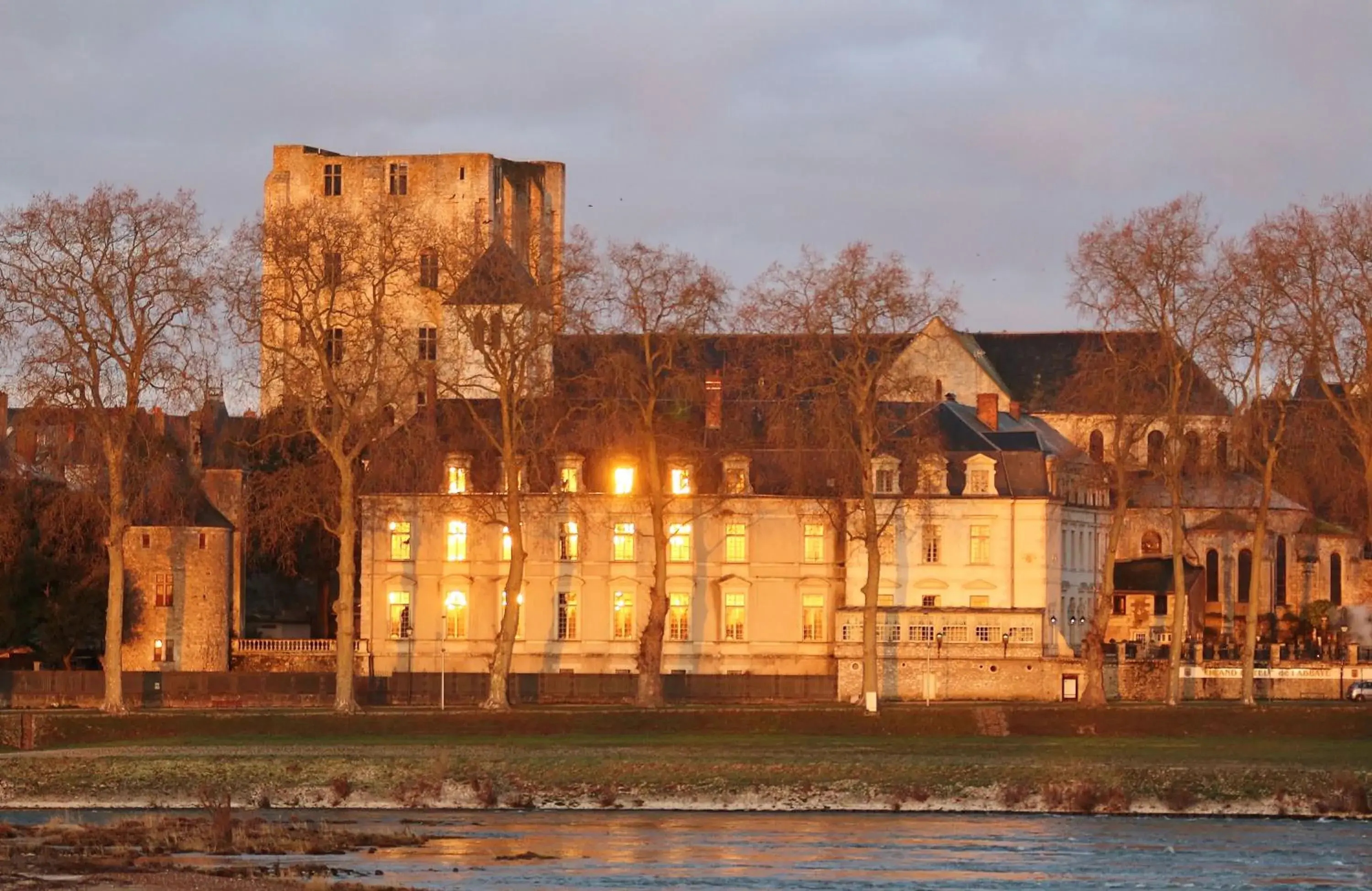 River view, Property Building in Grand Hôtel de l'Abbaye