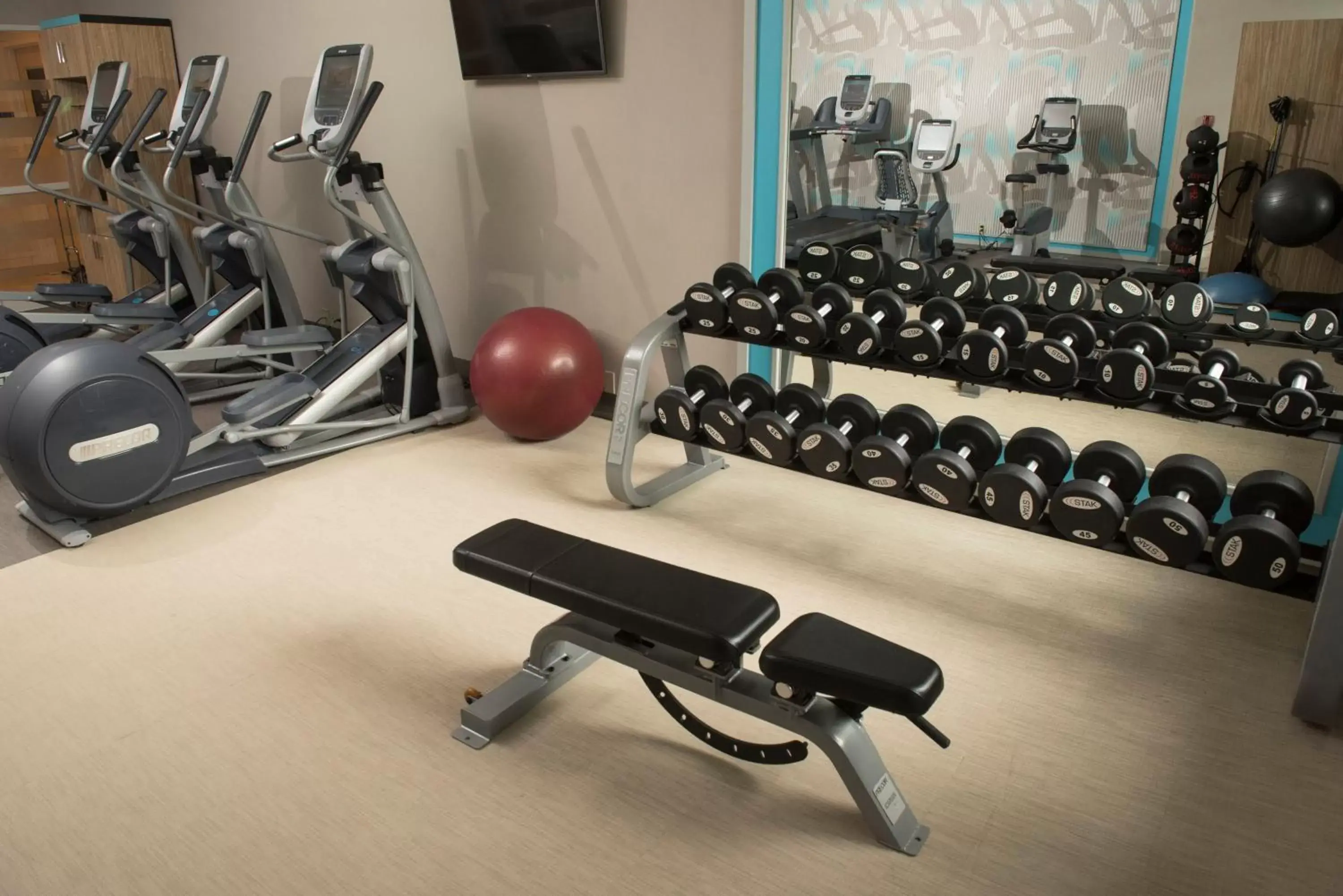 Fitness centre/facilities in Crowne Plaza Fredericton Lord Beaverbrook by IHG Fitness centre/facilities in Crowne Plaza Fredericton Lord Beaverbrook by IHG