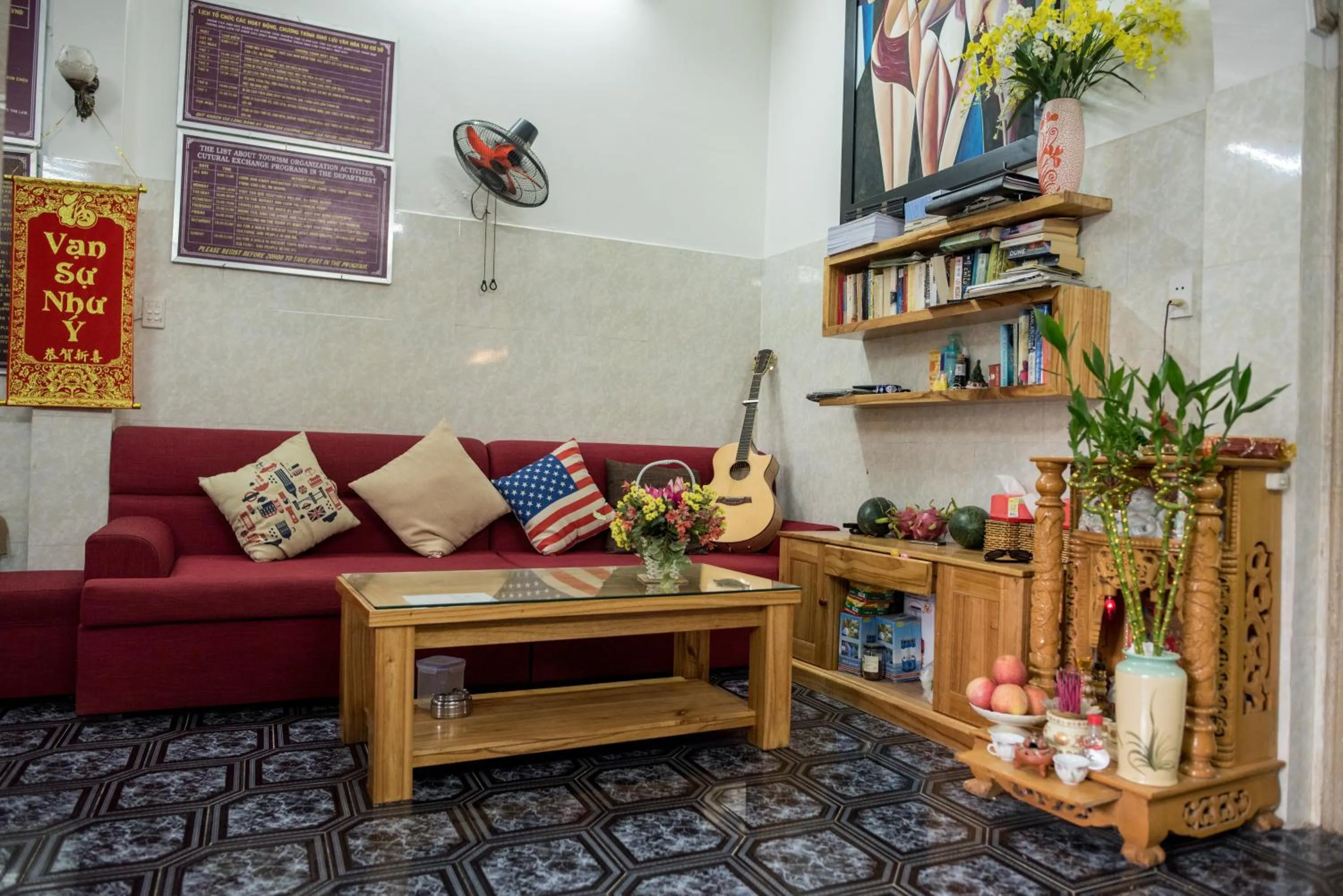 Lobby or reception in Hoi An Ngo Homestay
