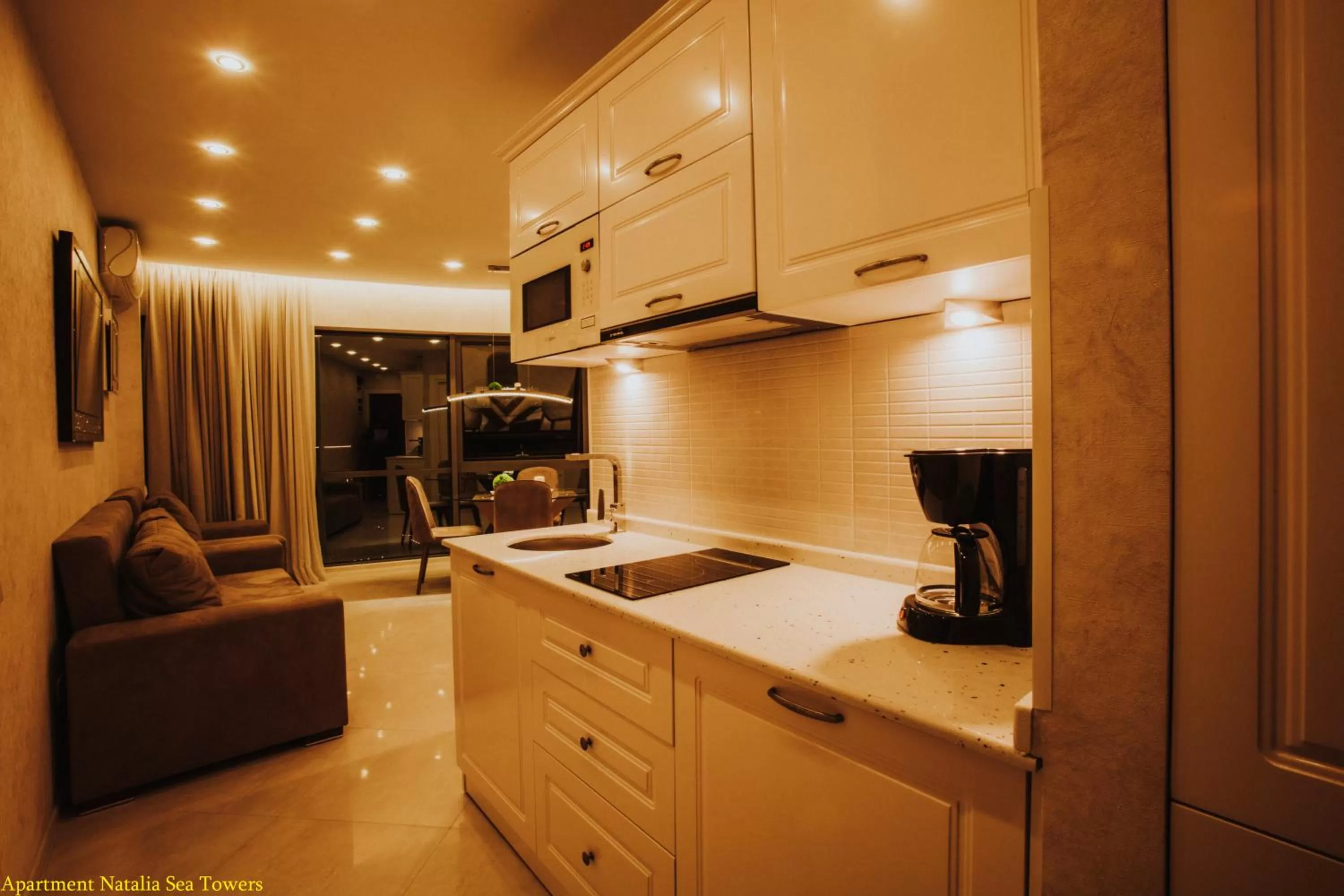 Kitchen or kitchenette in Blue Star Batumi