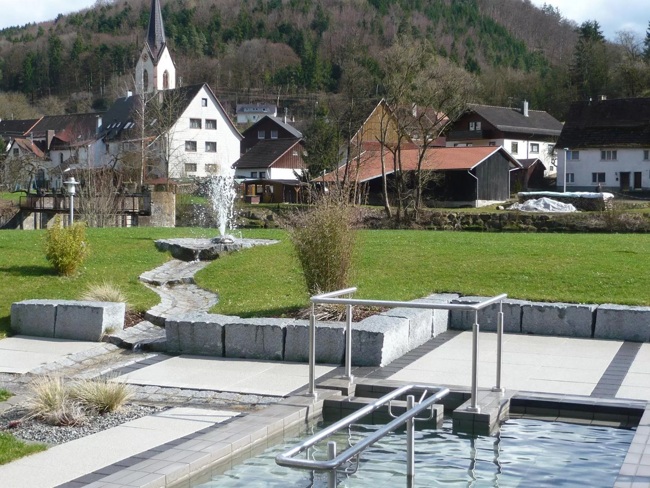 Garden view in Züfle Hotel Restaurant Spa