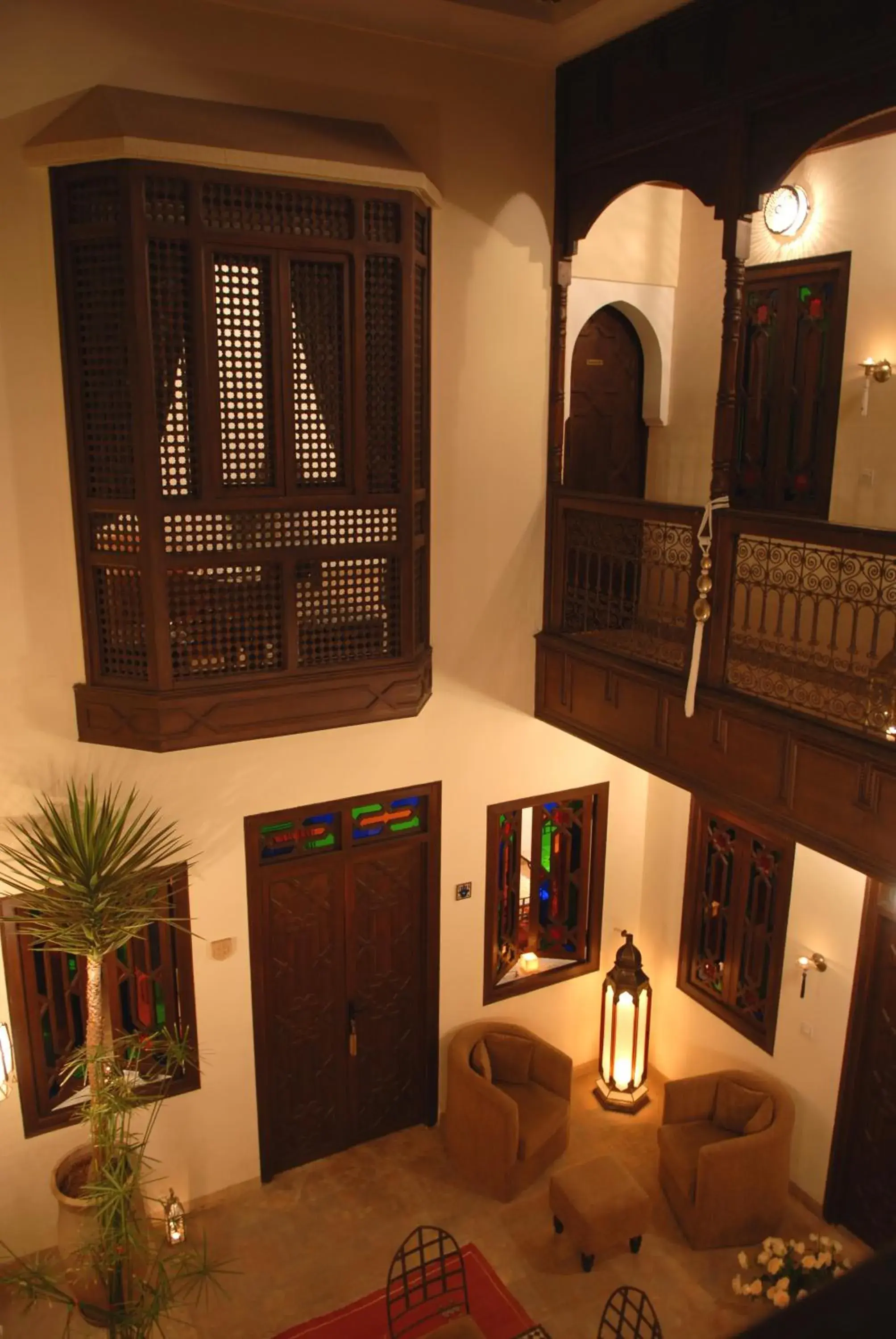 Photo of the whole room in Riad Aubrac