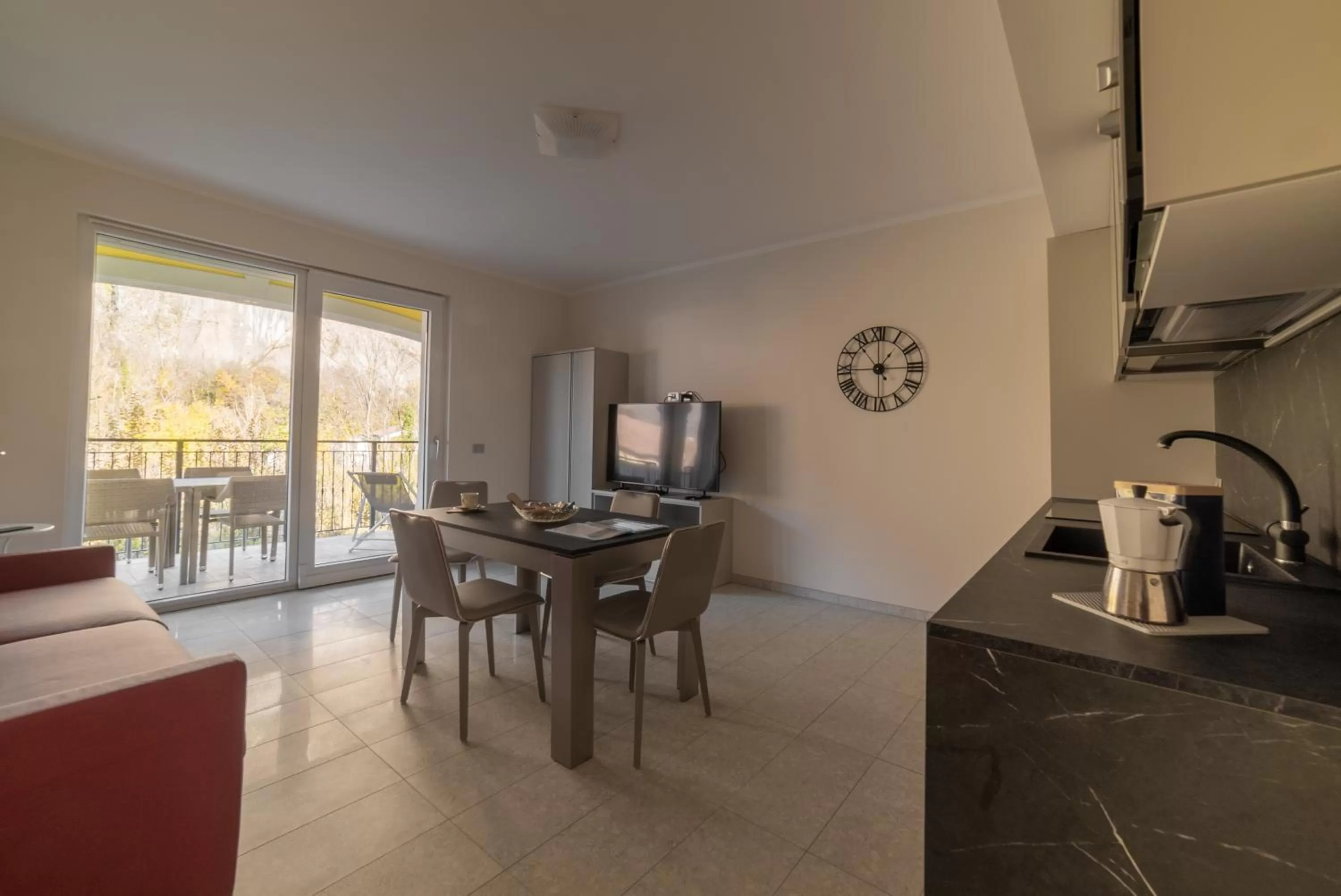 Living room in Yachting Residence