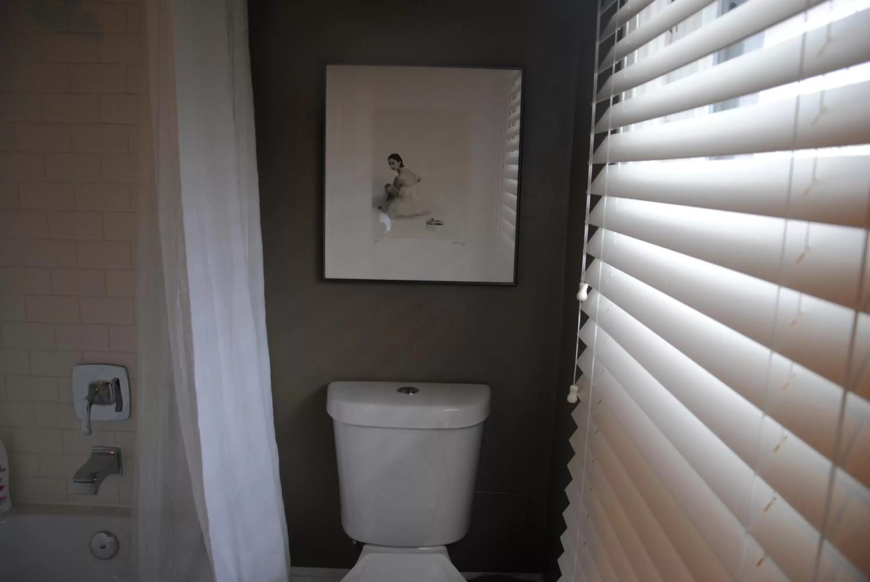 Decorative detail, Bathroom in Off Broadway B & B