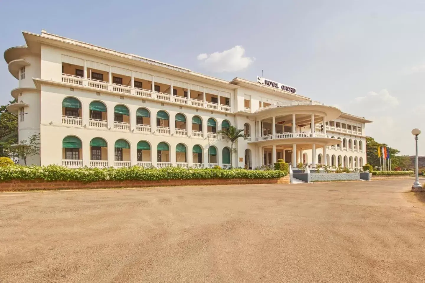 Facade/entrance, Property Building in Royal Orchid Brindavan Garden Mysore