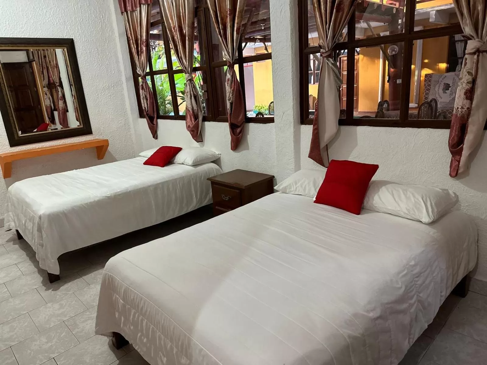 Bed in Hotel Bello Sol Caribe