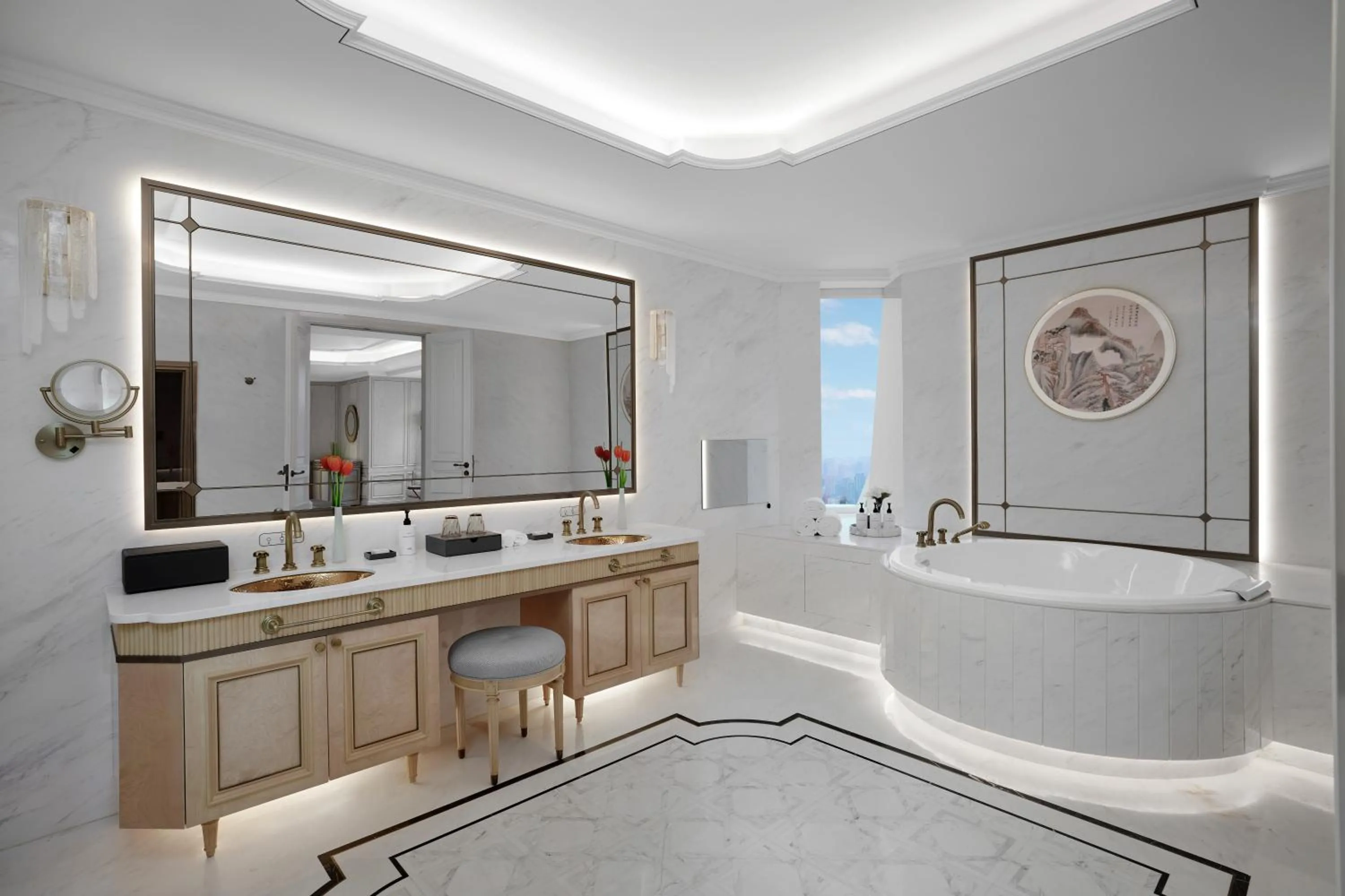 Sauna in Conrad Shanghai