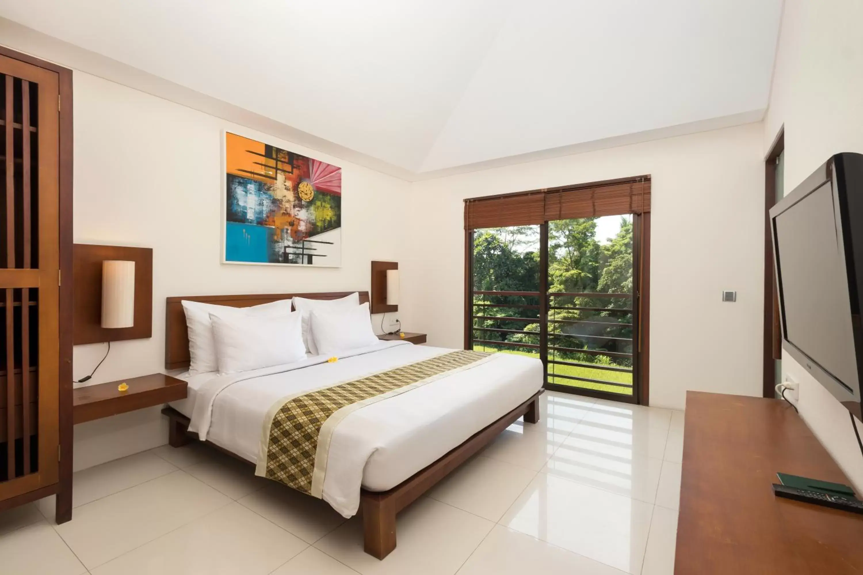 Bed in Ubud Green Resort Villas Powered by Archipelago