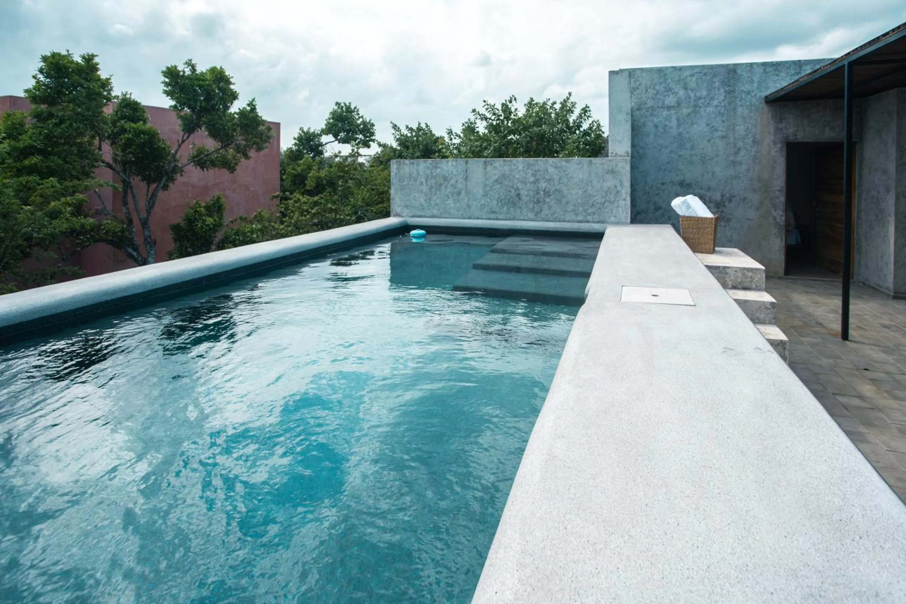 Swimming pool in Panacea Condo Tulum