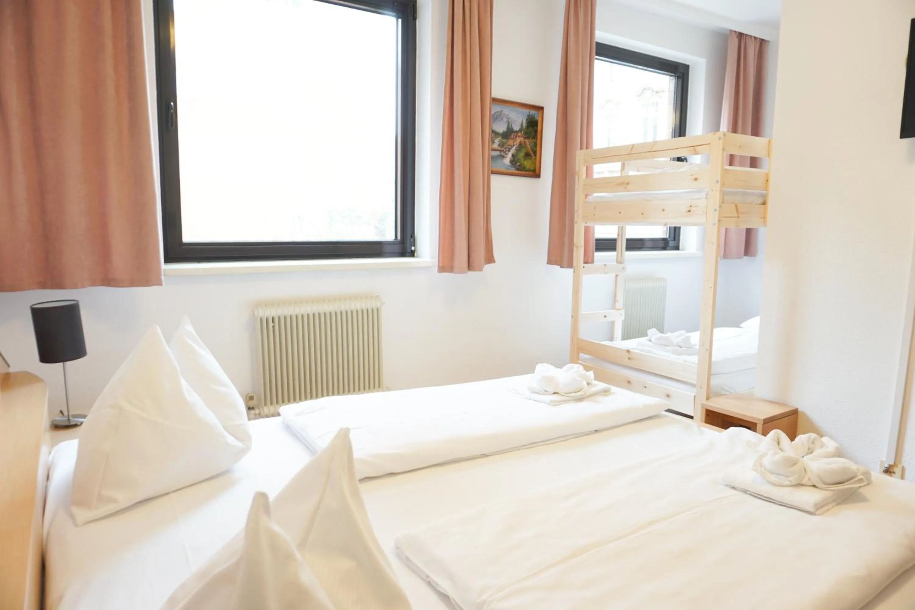 Bed in Hotel Kaffeemühle