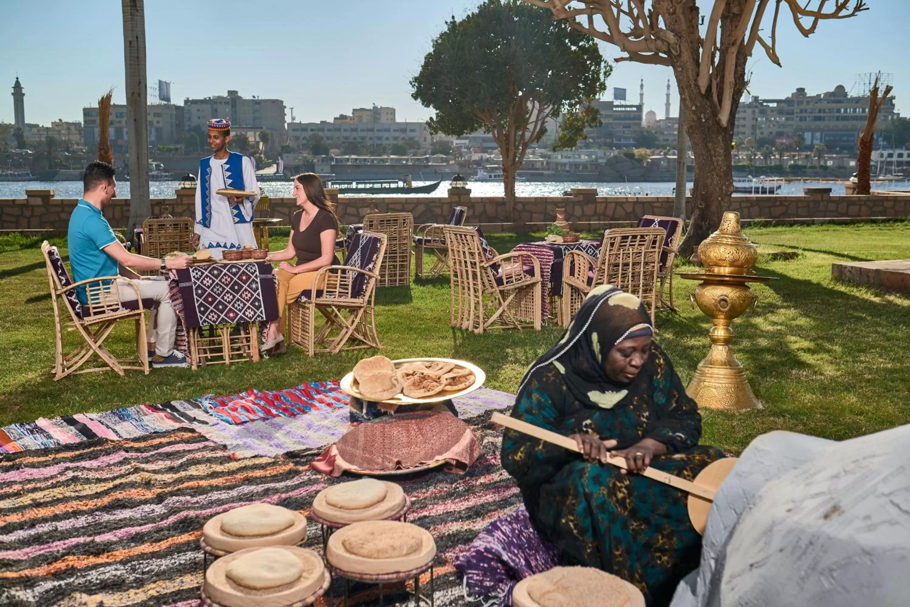 Food in Mövenpick Resort Aswan