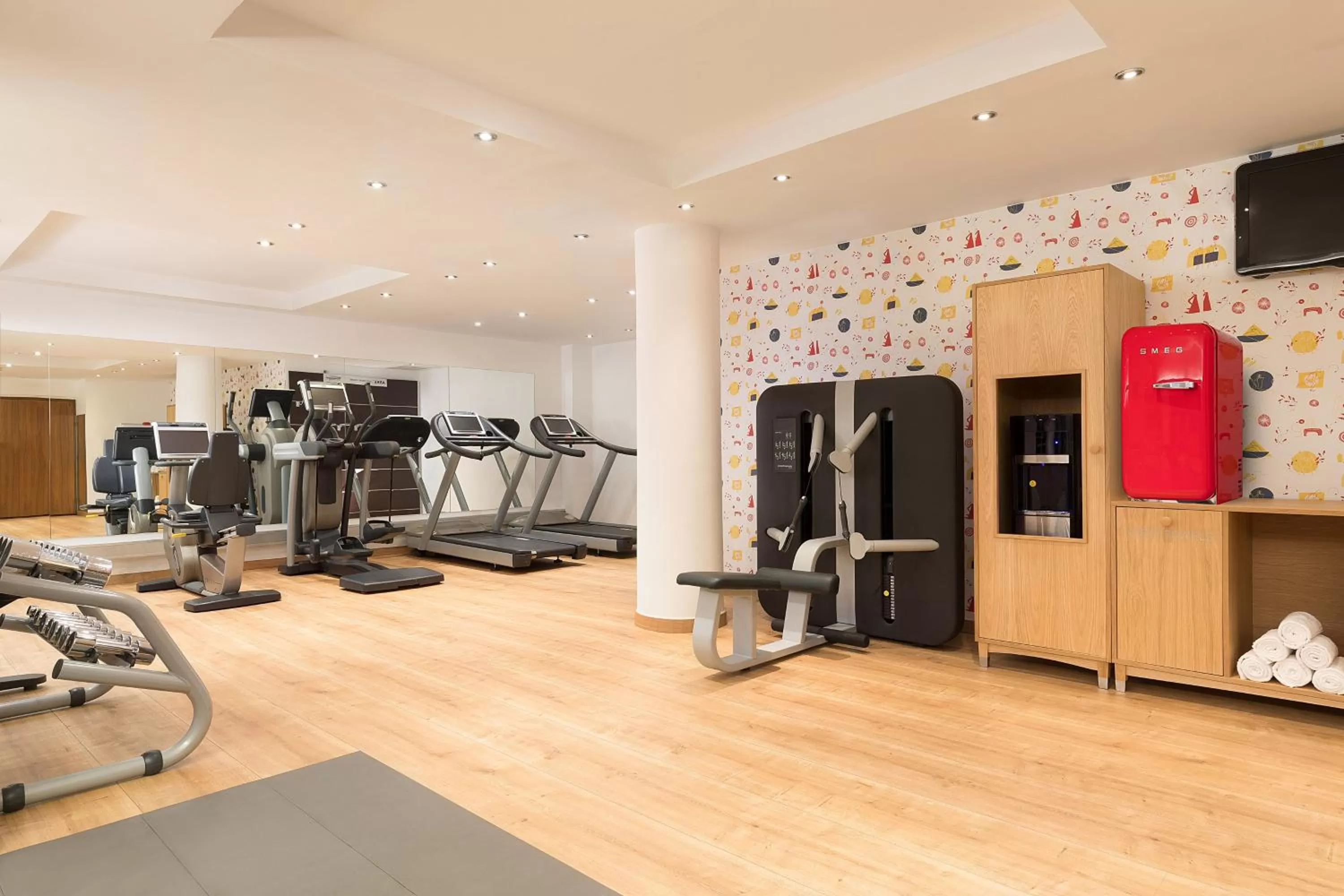 Fitness centre/facilities in Le Meridien Barcelona
