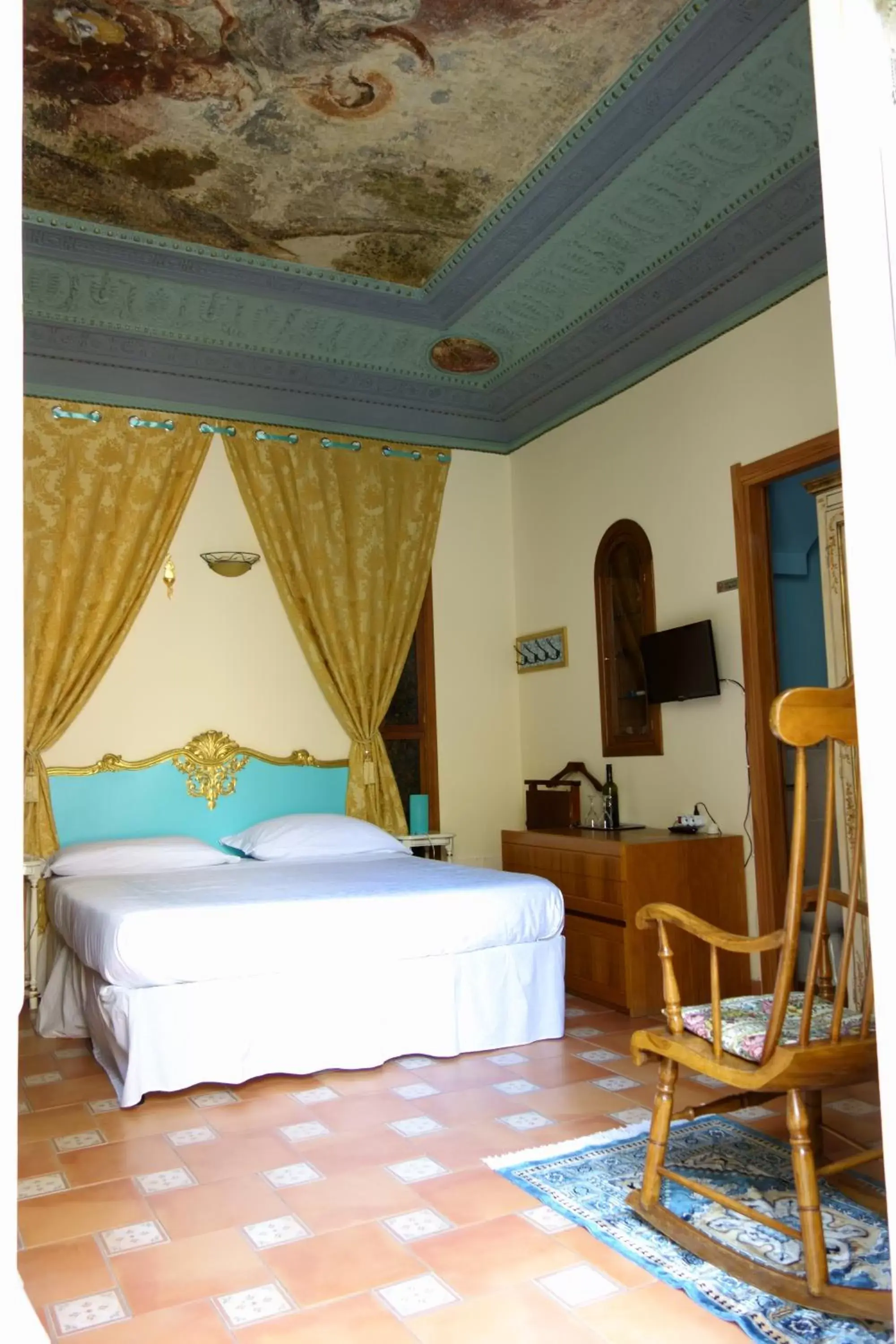 Bed in Vittorio Emanuele Rooms di Prinzi