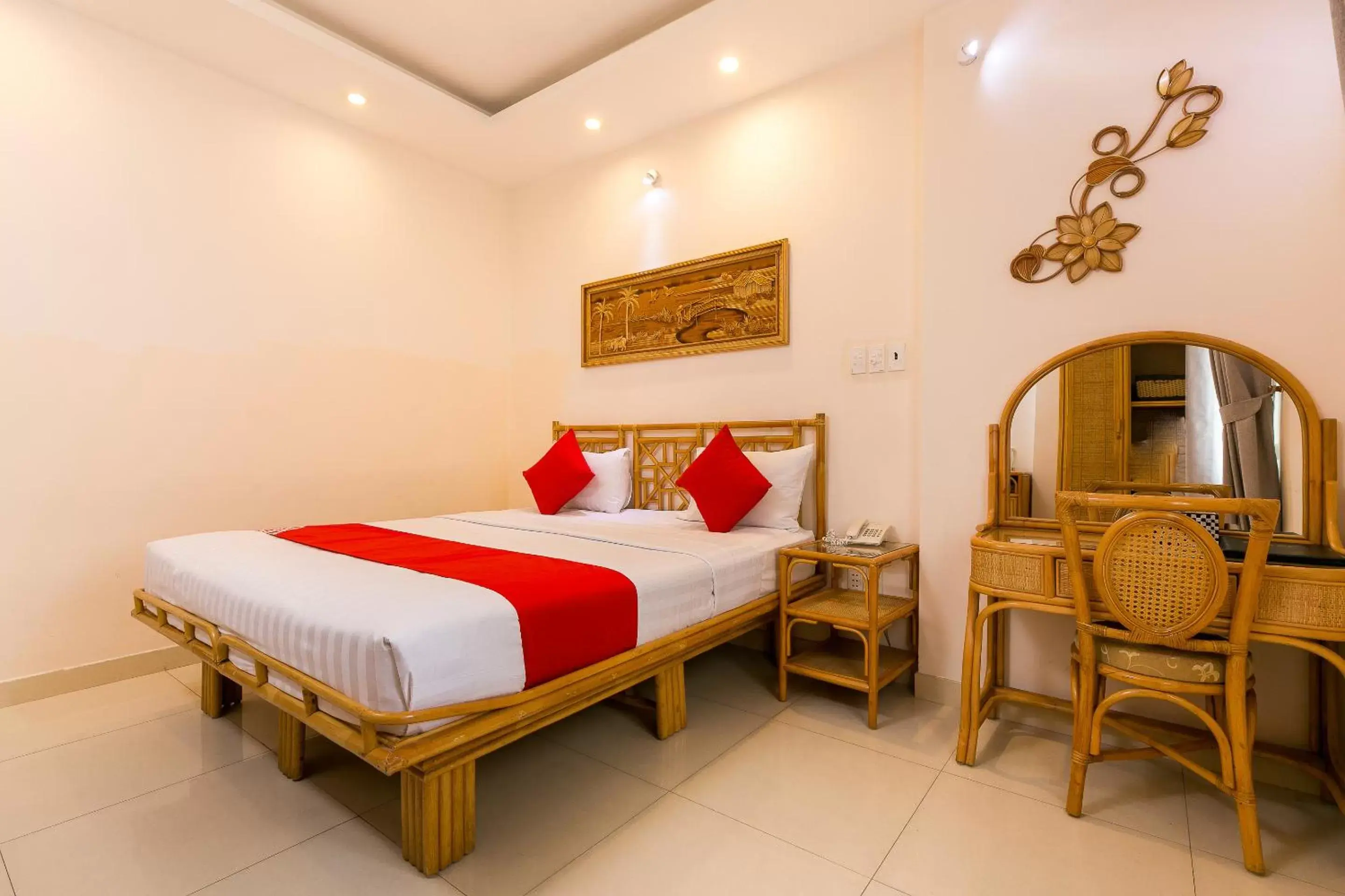 Bedroom, Bed in Calmette Hotel 151 - Ben Thanh Bedroom, Bed in Calmette Hotel 151 - Ben Thanh