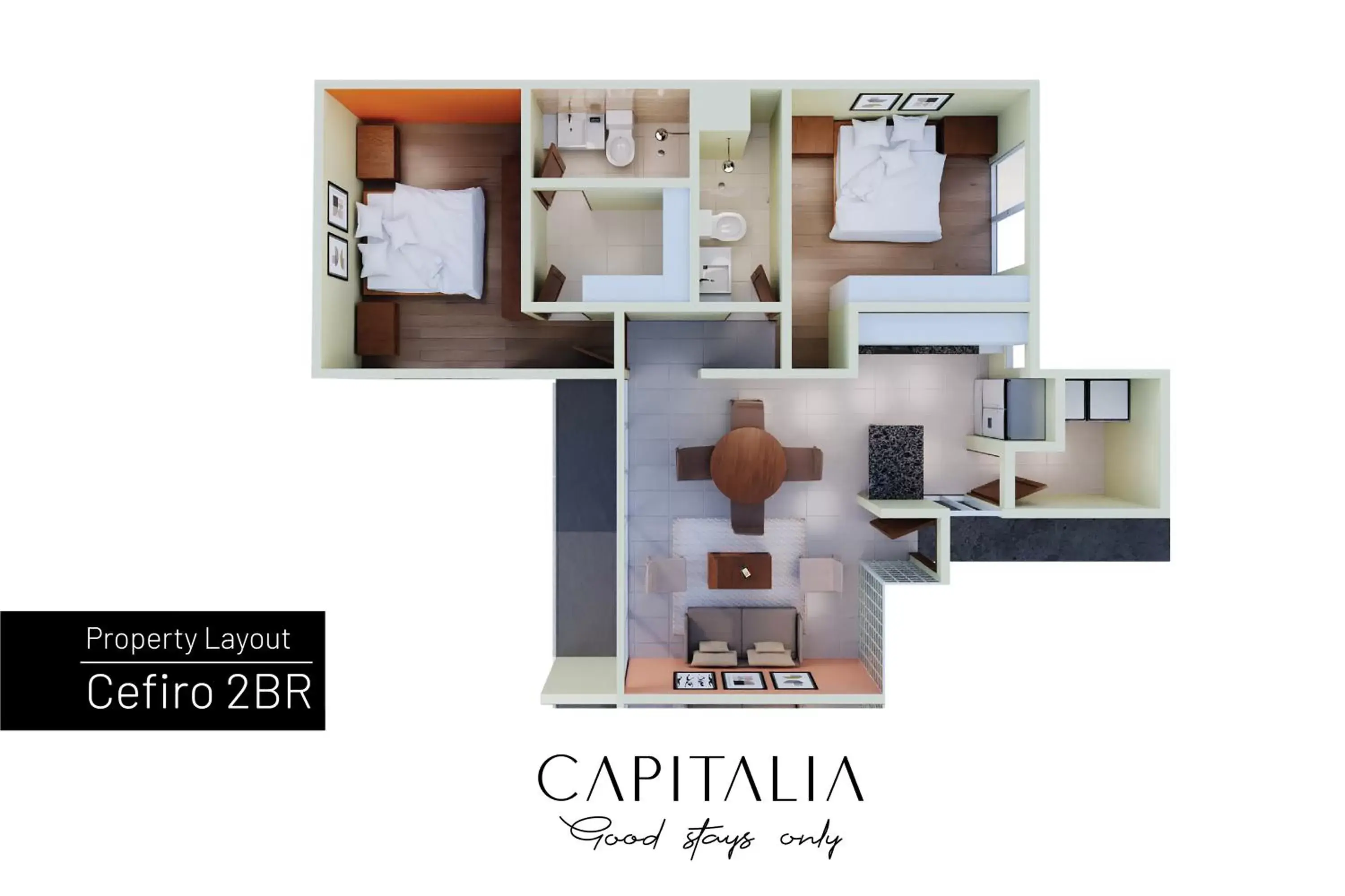 Floor Plan in Capitalia - Apartments - CÉFIRO CINCO