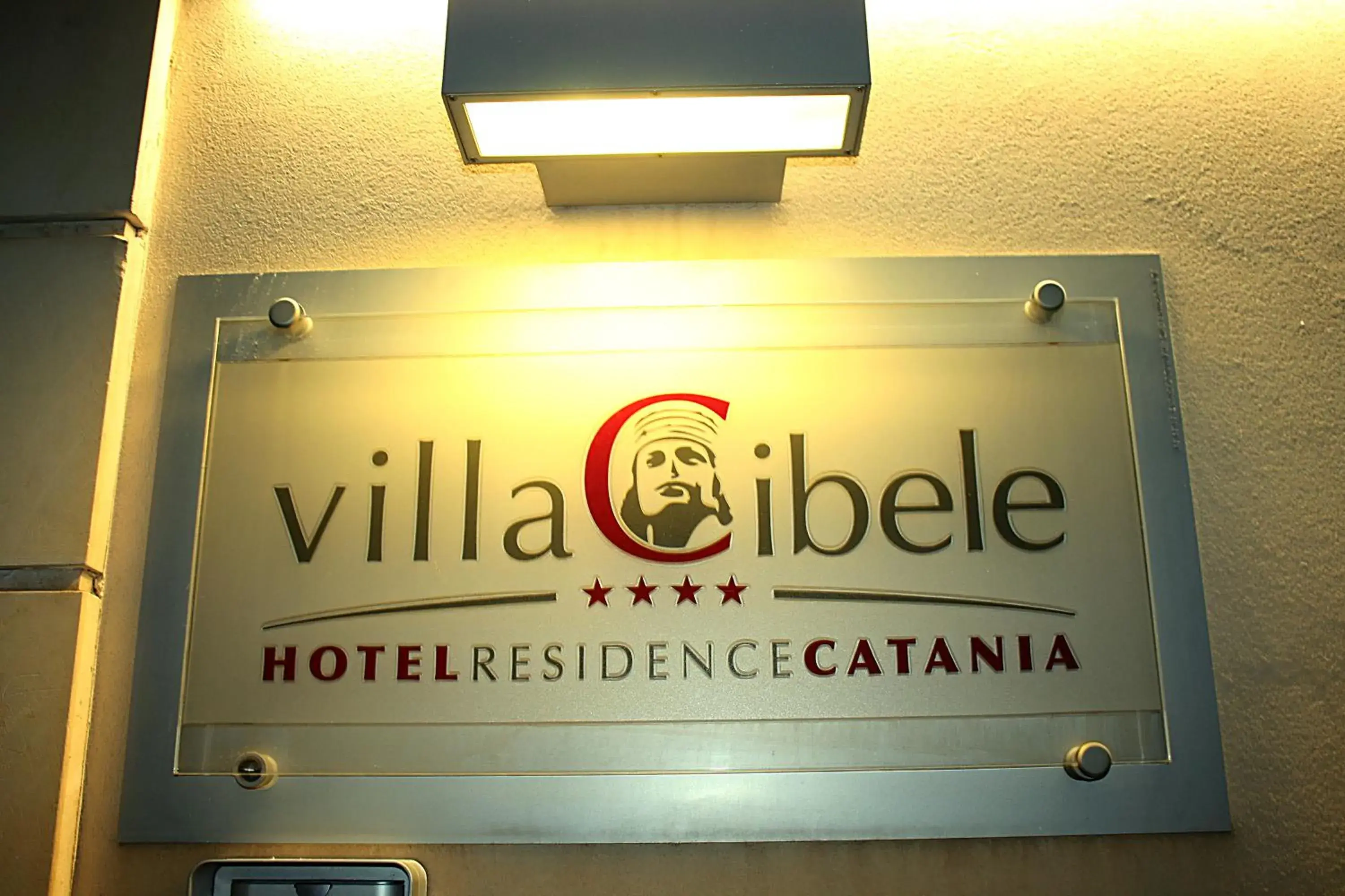 Property logo or sign in Hotel Villa Cibele