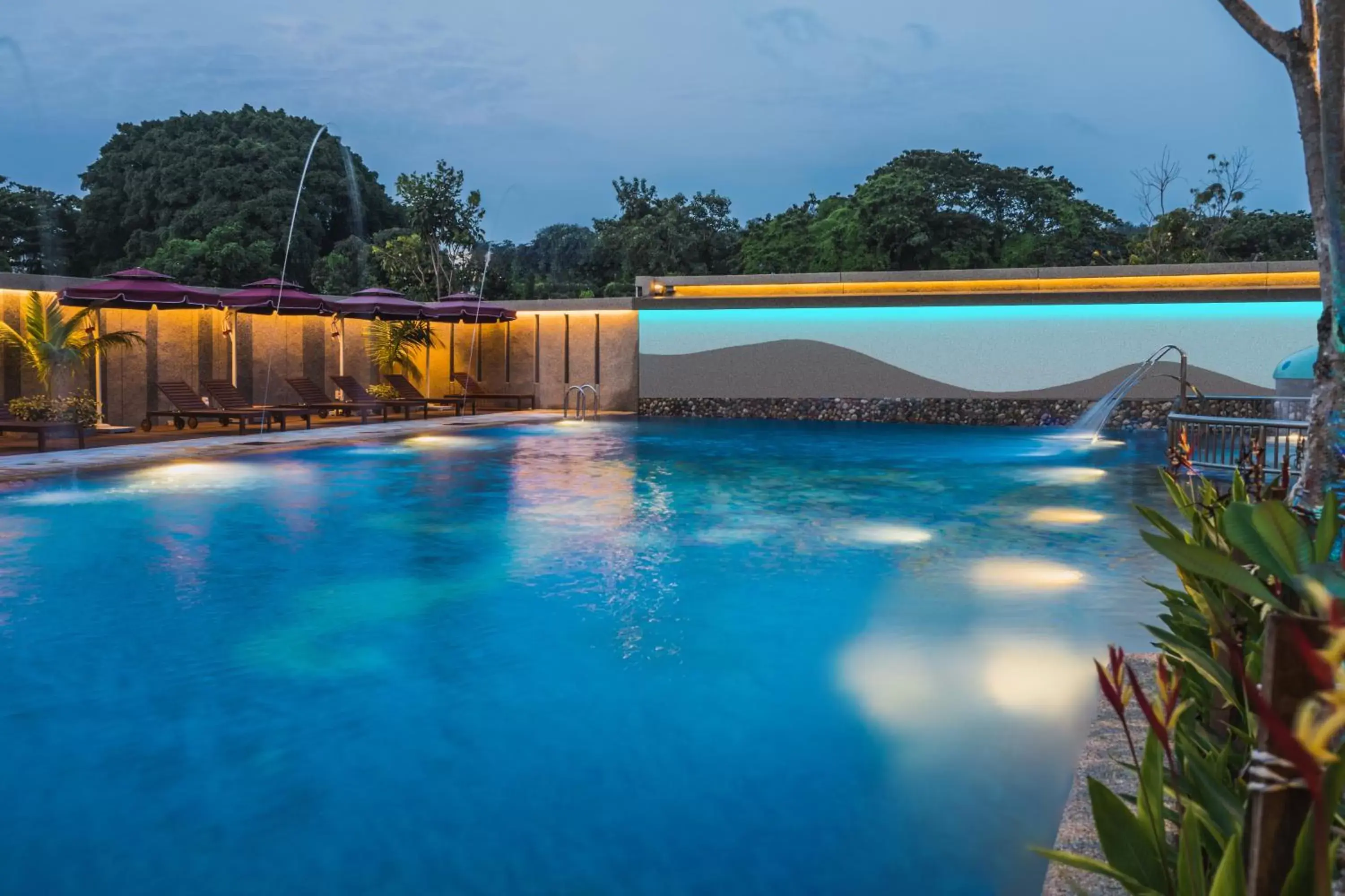 Swimming Pool in Ibis Melaka