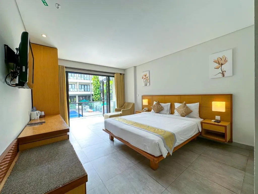 Superior Double or Twin Room with Pool View in Dekuta
