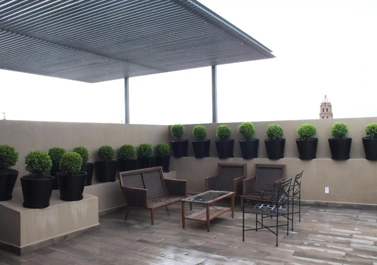 Balcony/Terrace in Gran Hotel Concordia San Luis Potosi