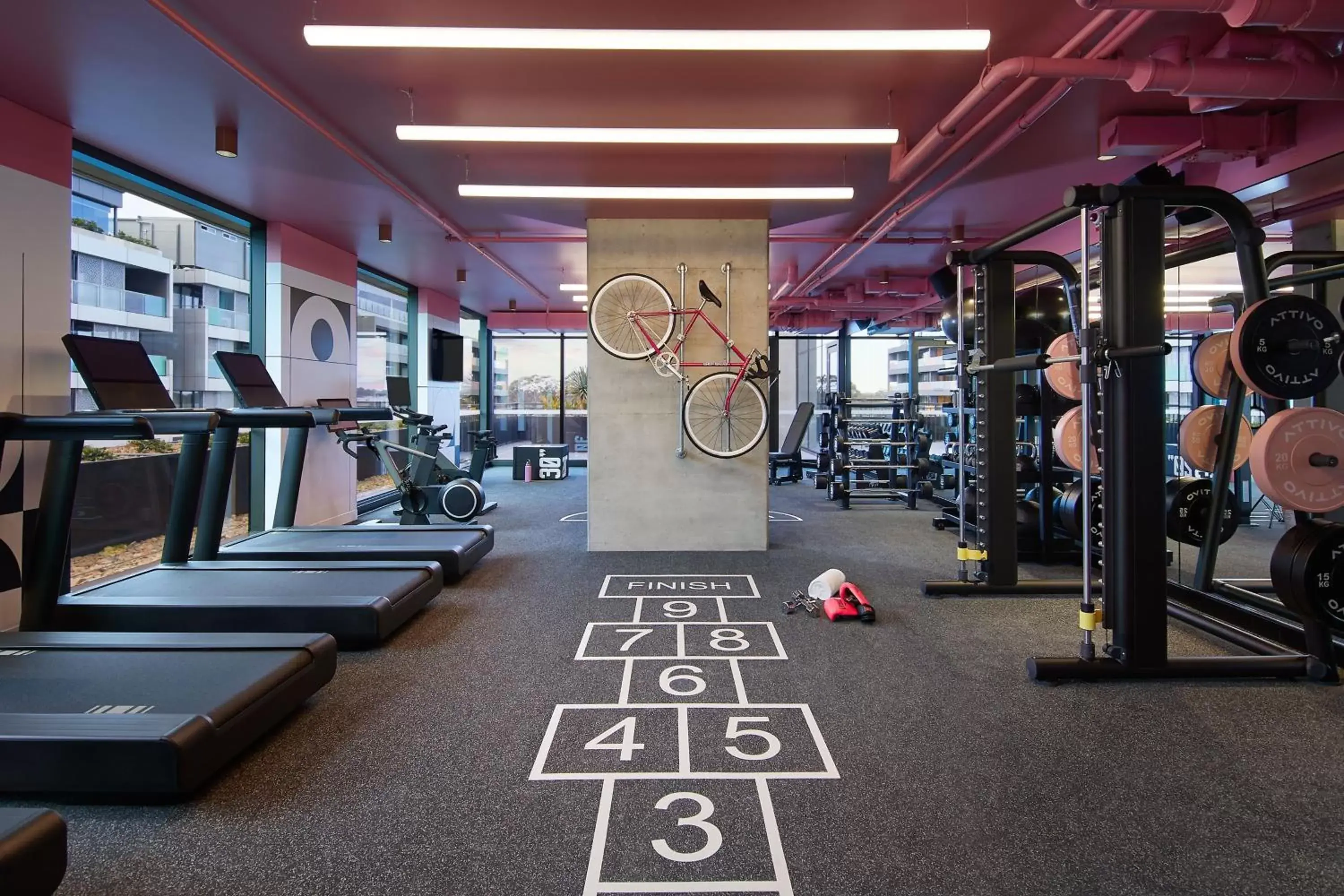 Fitness centre/facilities, Fitness Center/Facilities in Moxy Sydney Airport