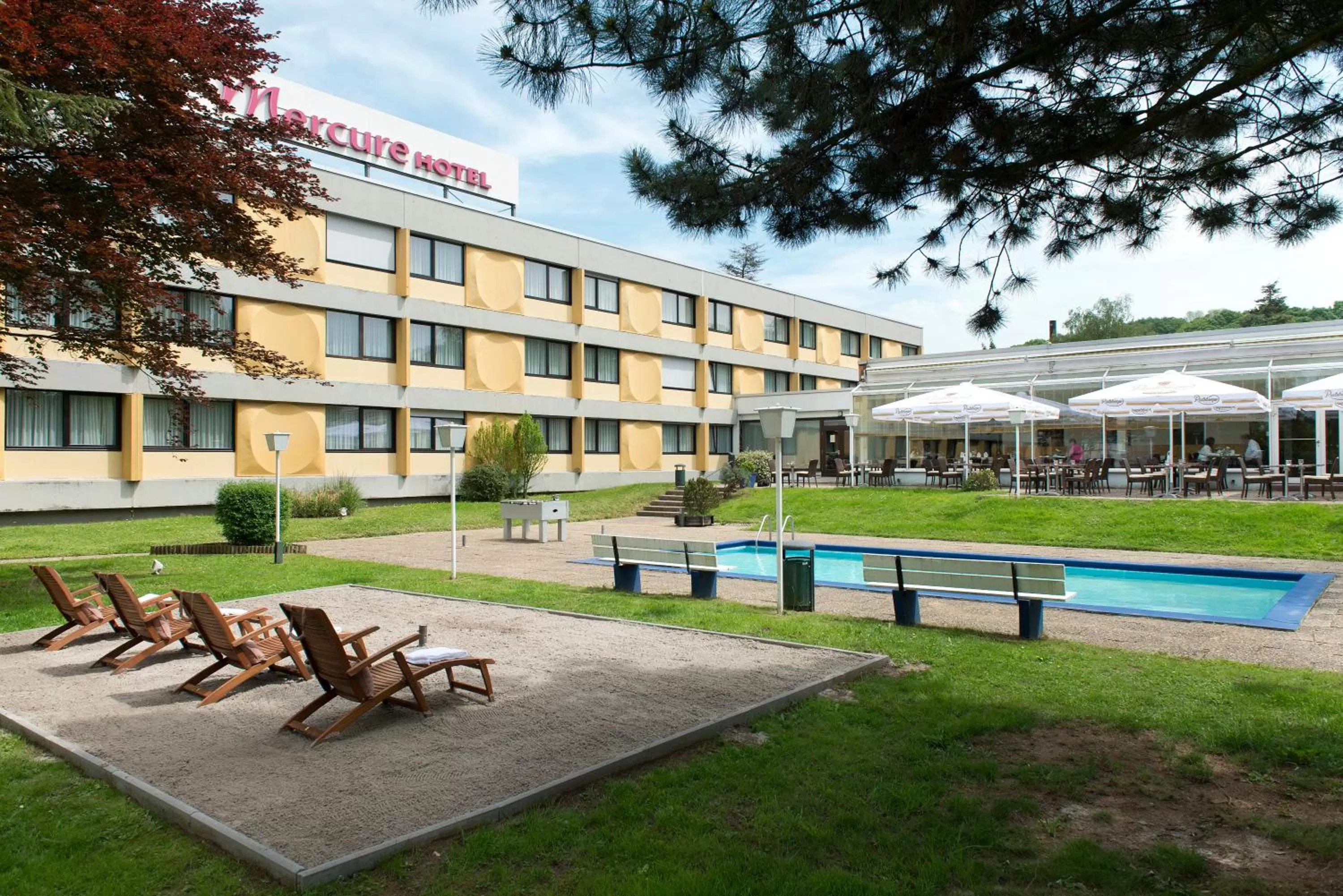 Garden in Mercure Hotel Saarbrücken Süd