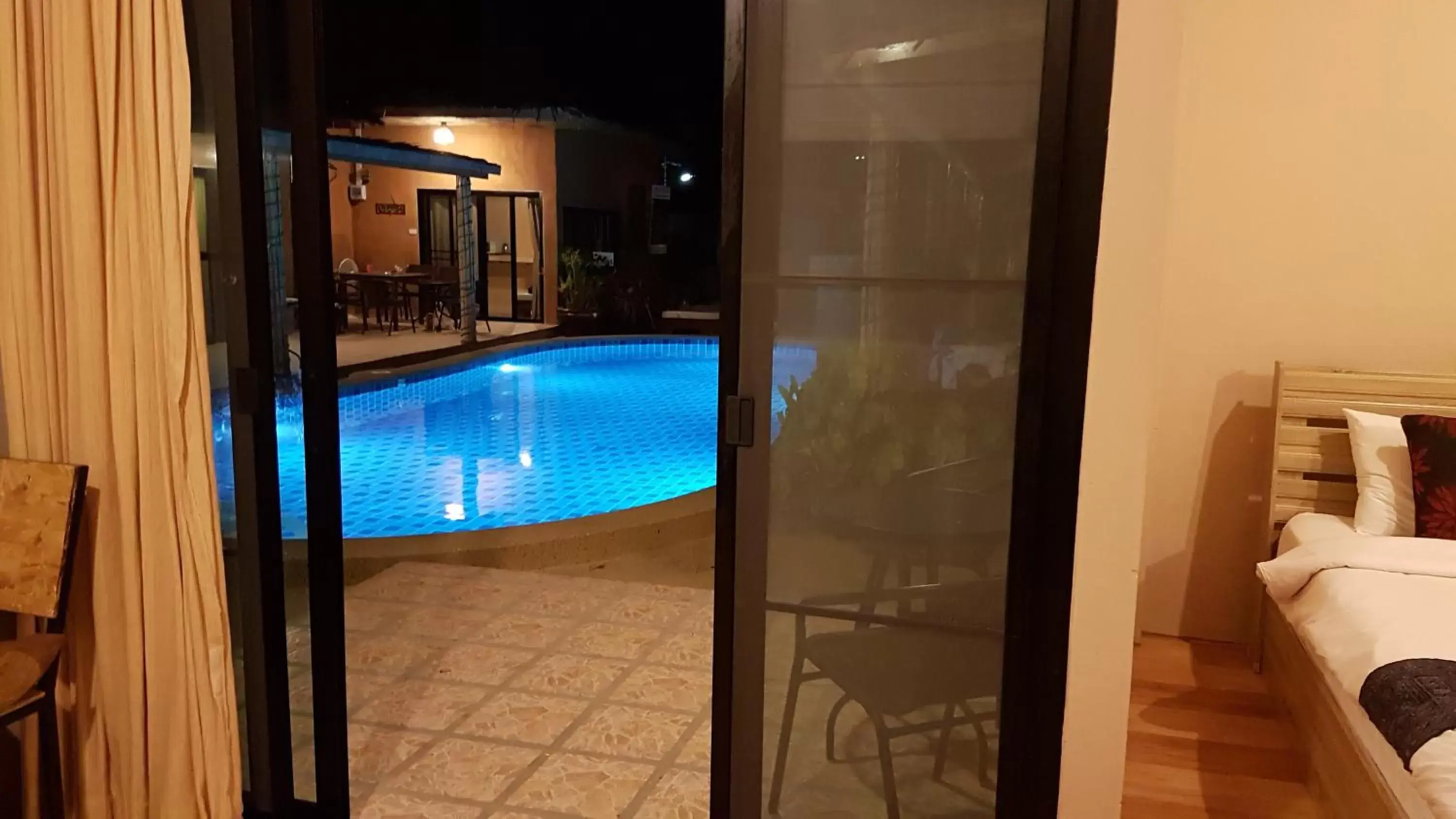 Swimming pool in Panisara Pool Villa Resort Huahin Swimming pool in Panisara Pool Villa Resort Huahin