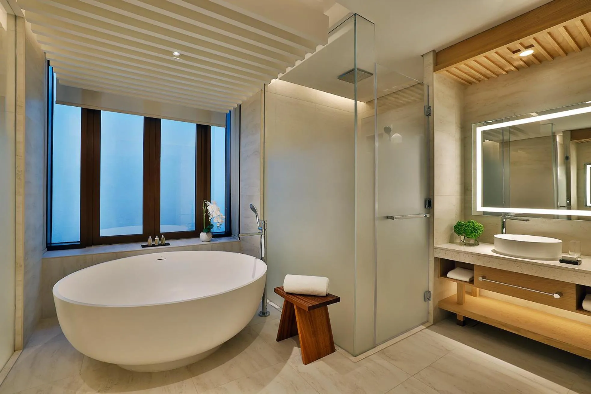 Shower in Anantara Mina Ras Al Khaimah Resort