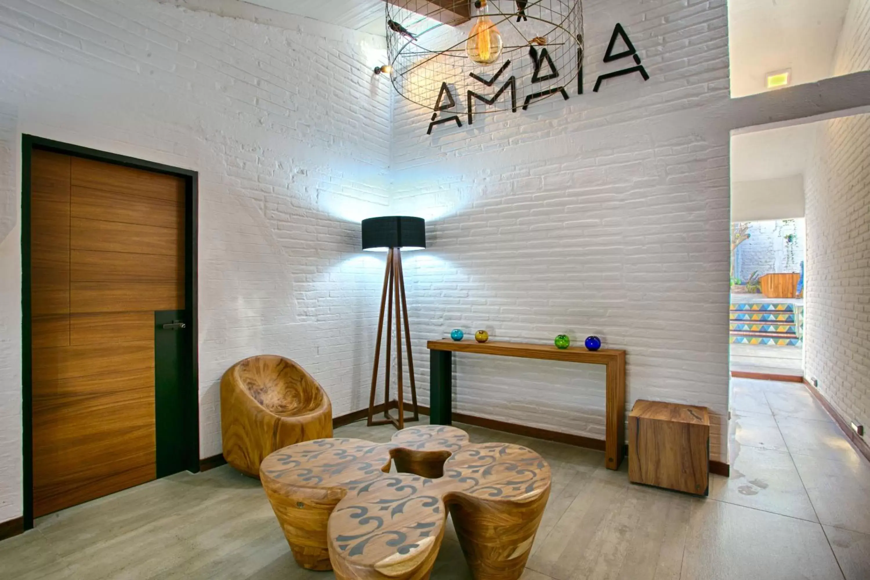 Lobby or reception in Amaia Boutique Hotel