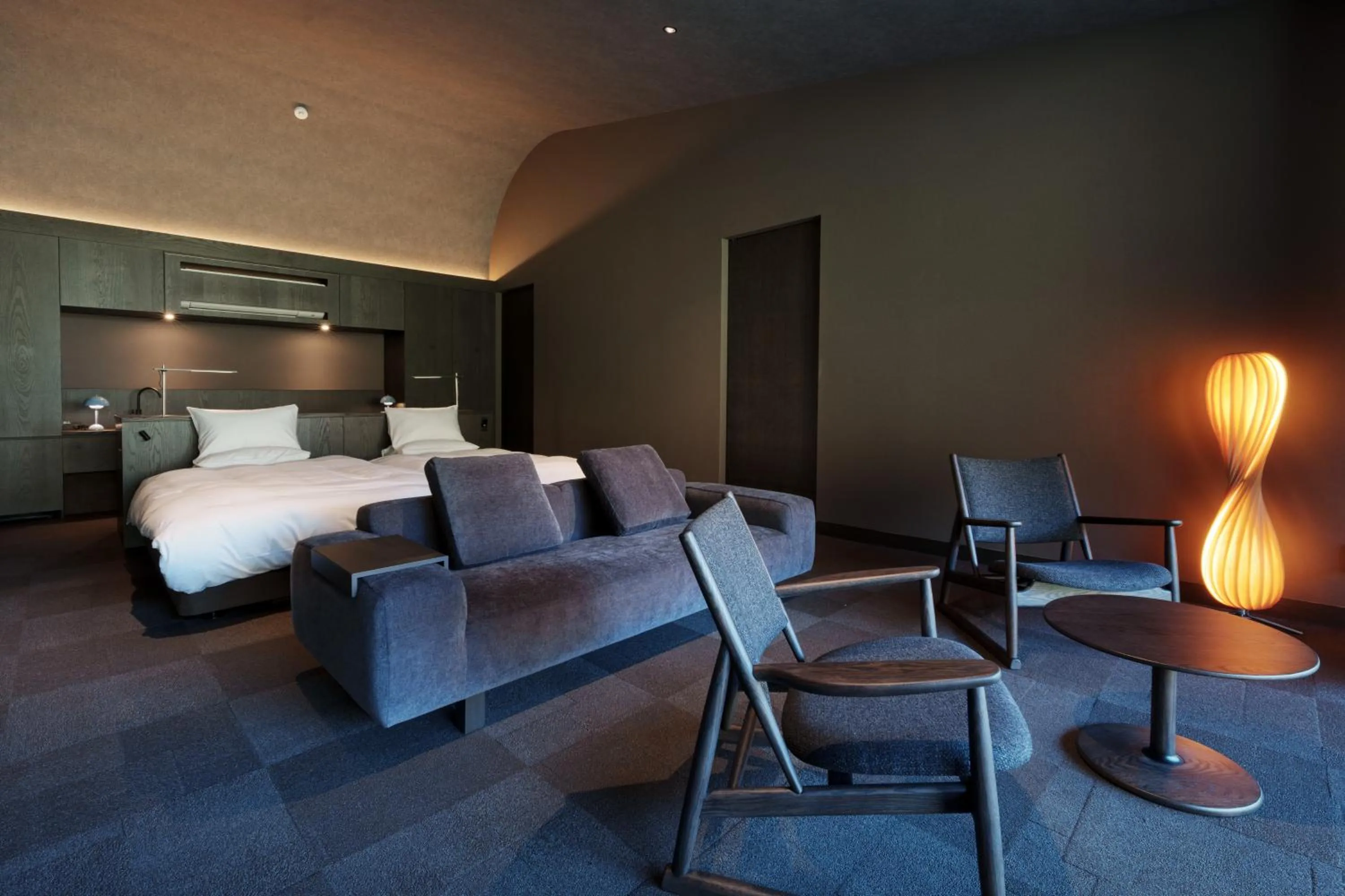 Photo of the whole room, Bed in Unzen Miyazaki Ryokan