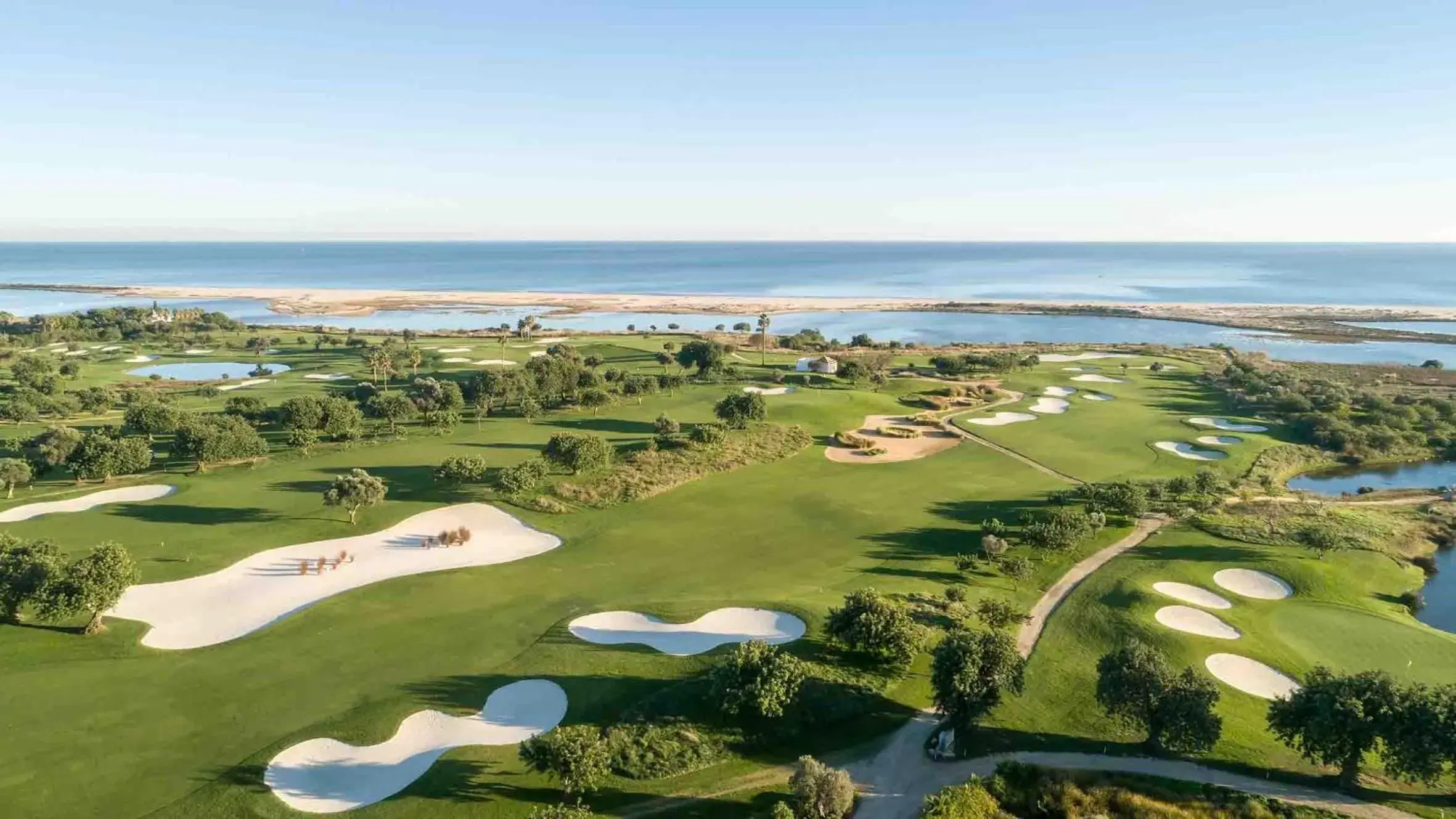 Golfcourse, Bird's-eye View in AP Maria Nova Lounge - Adults Friendly