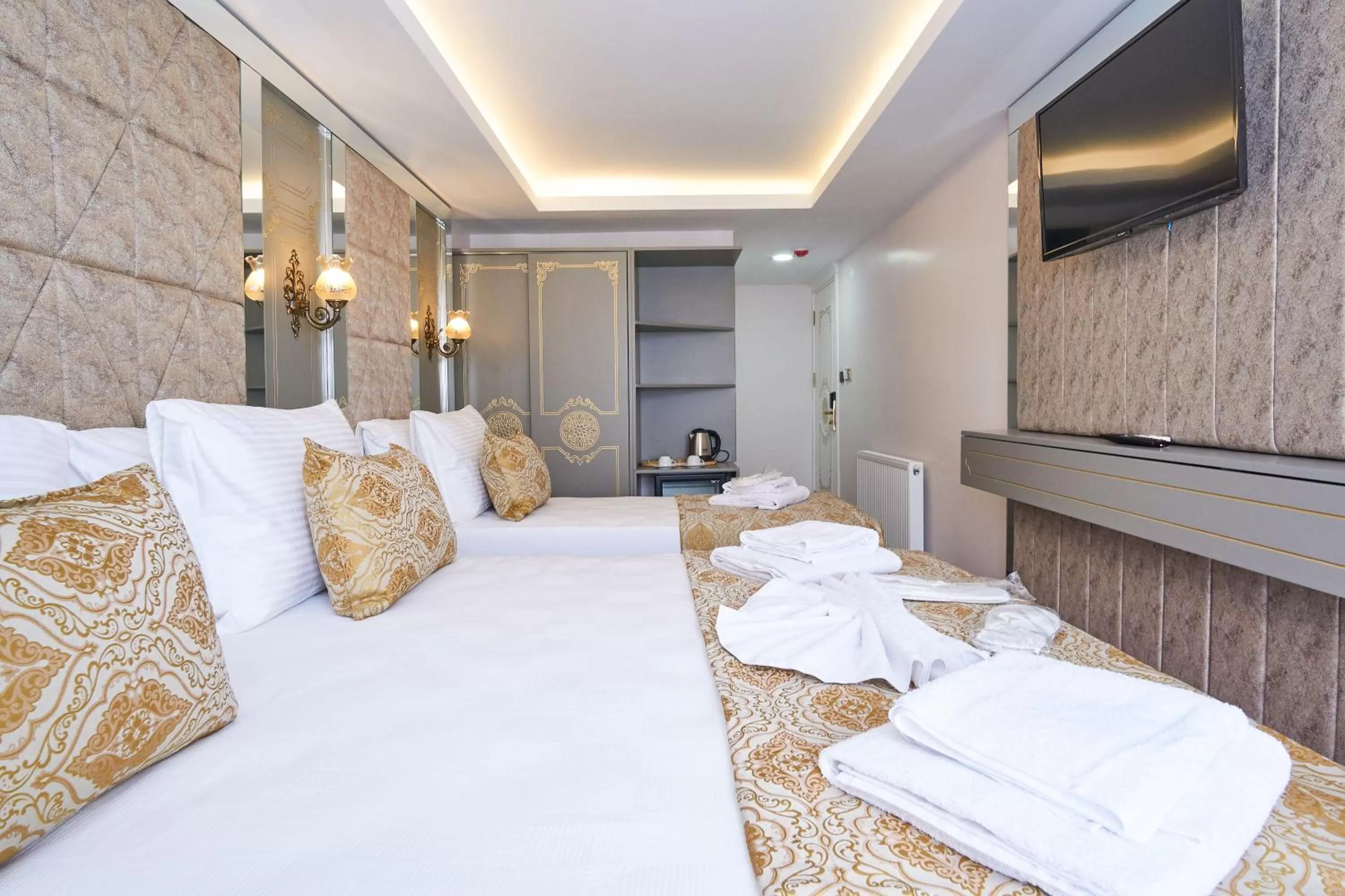 Bed in Sultan Suleyman Palace Hotel & Spa