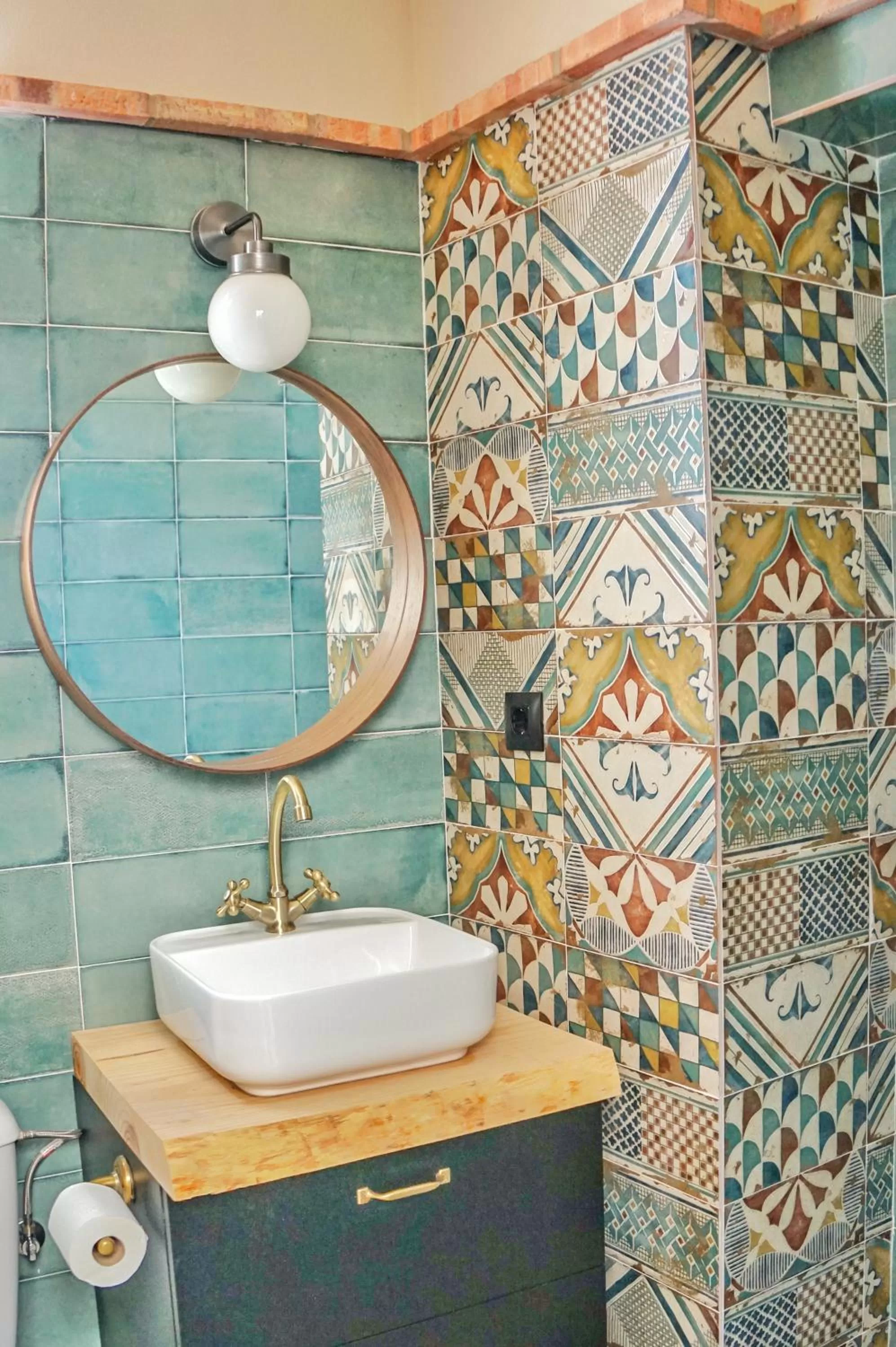 Bathroom in Hotel Posada de las Cuevas