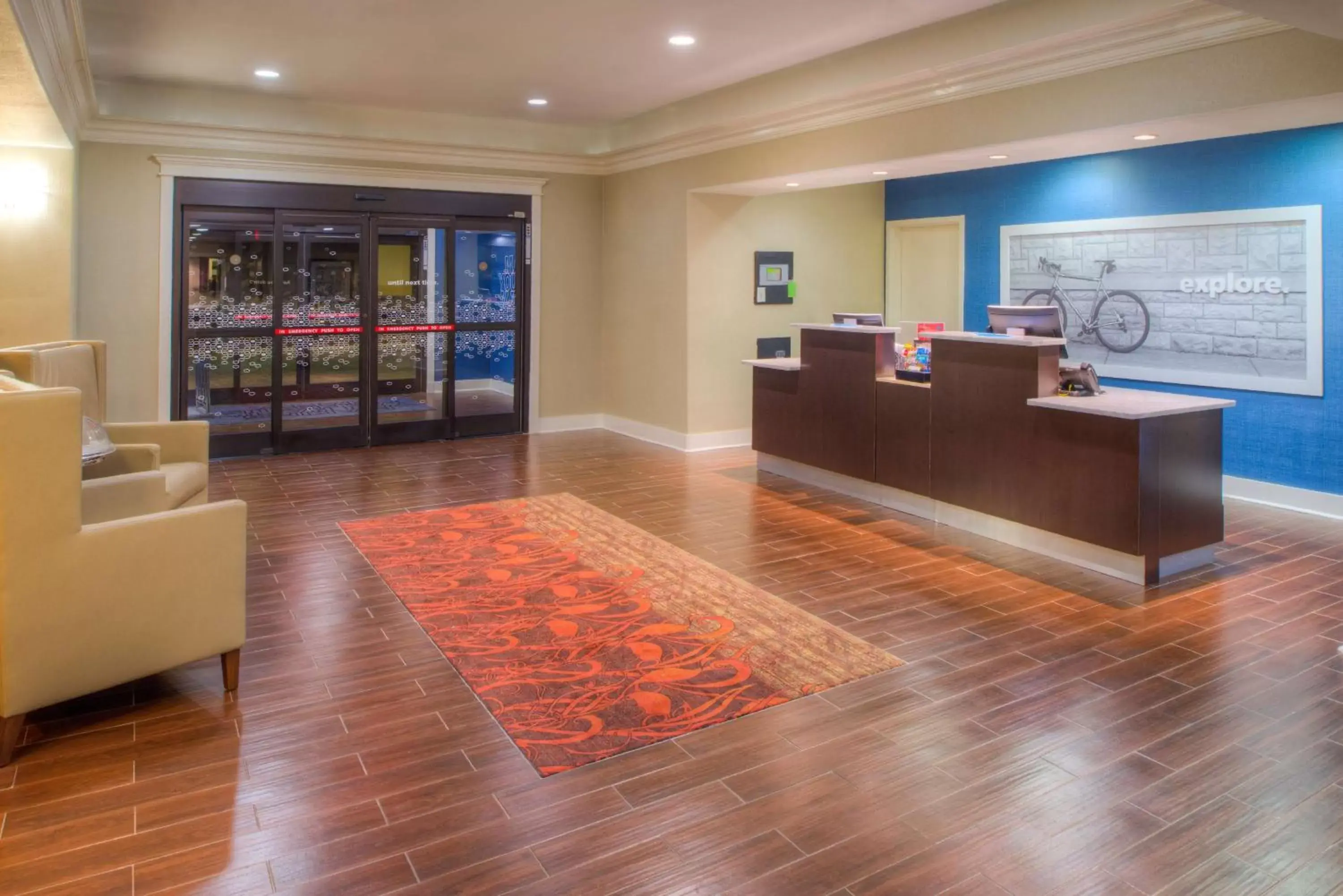 Lobby or reception, Lobby/Reception in Hampton Inn Baton Rouge - Denham Springs