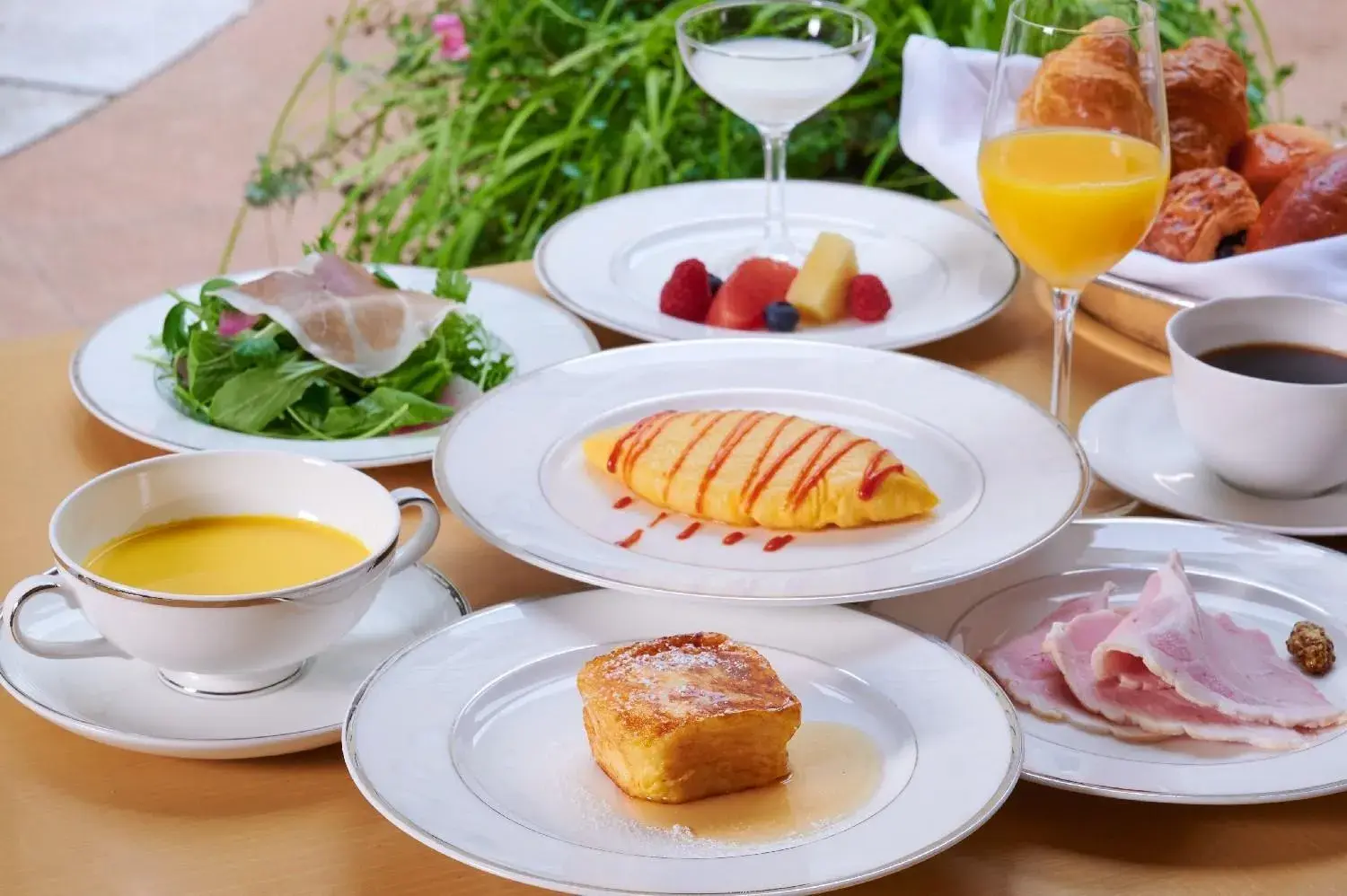 Food and drinks, Breakfast in Hotel Okura Tokyo Bay