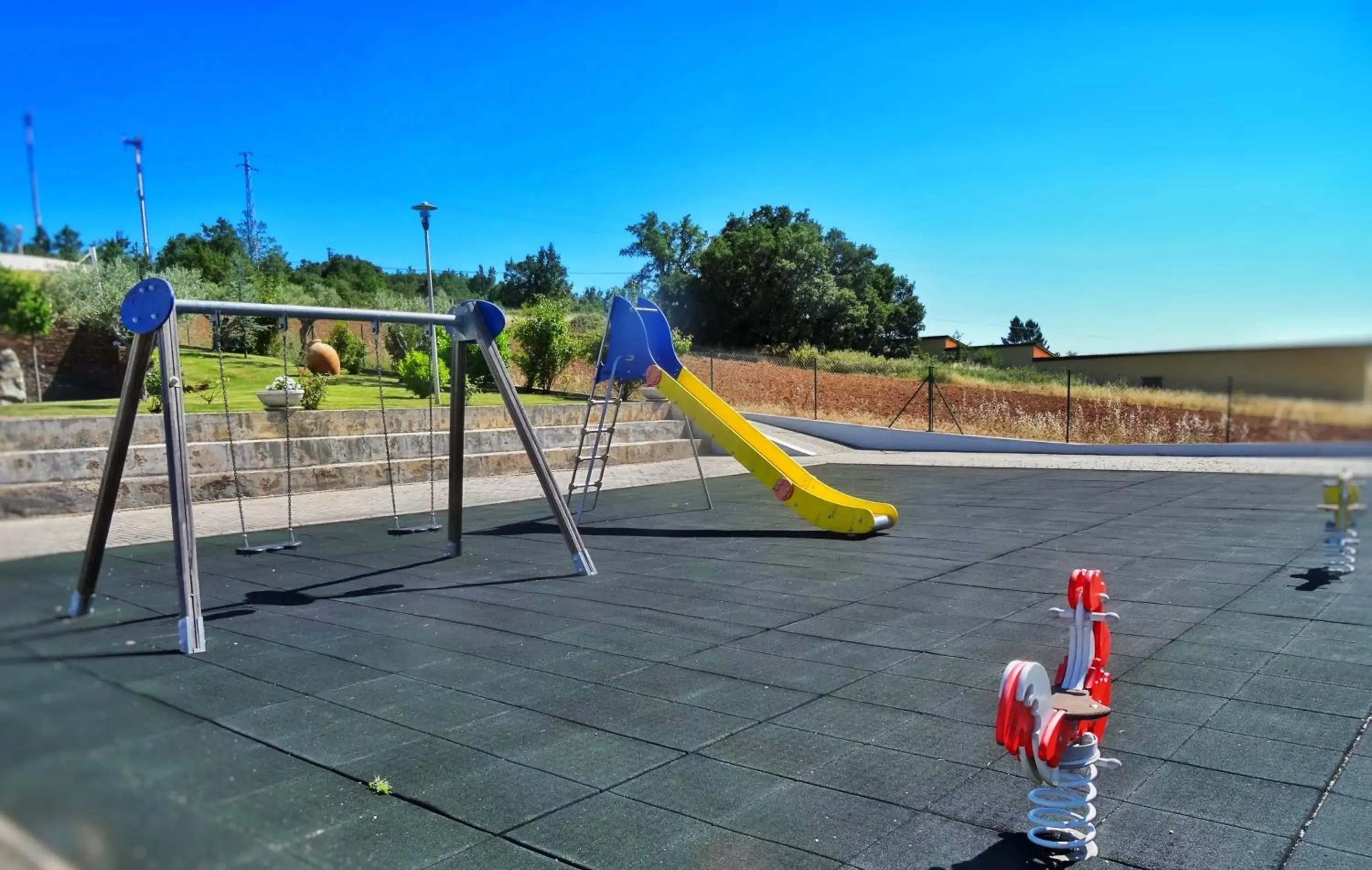 Children play ground, Children's Play Area in Hotel Estalagem Turismo