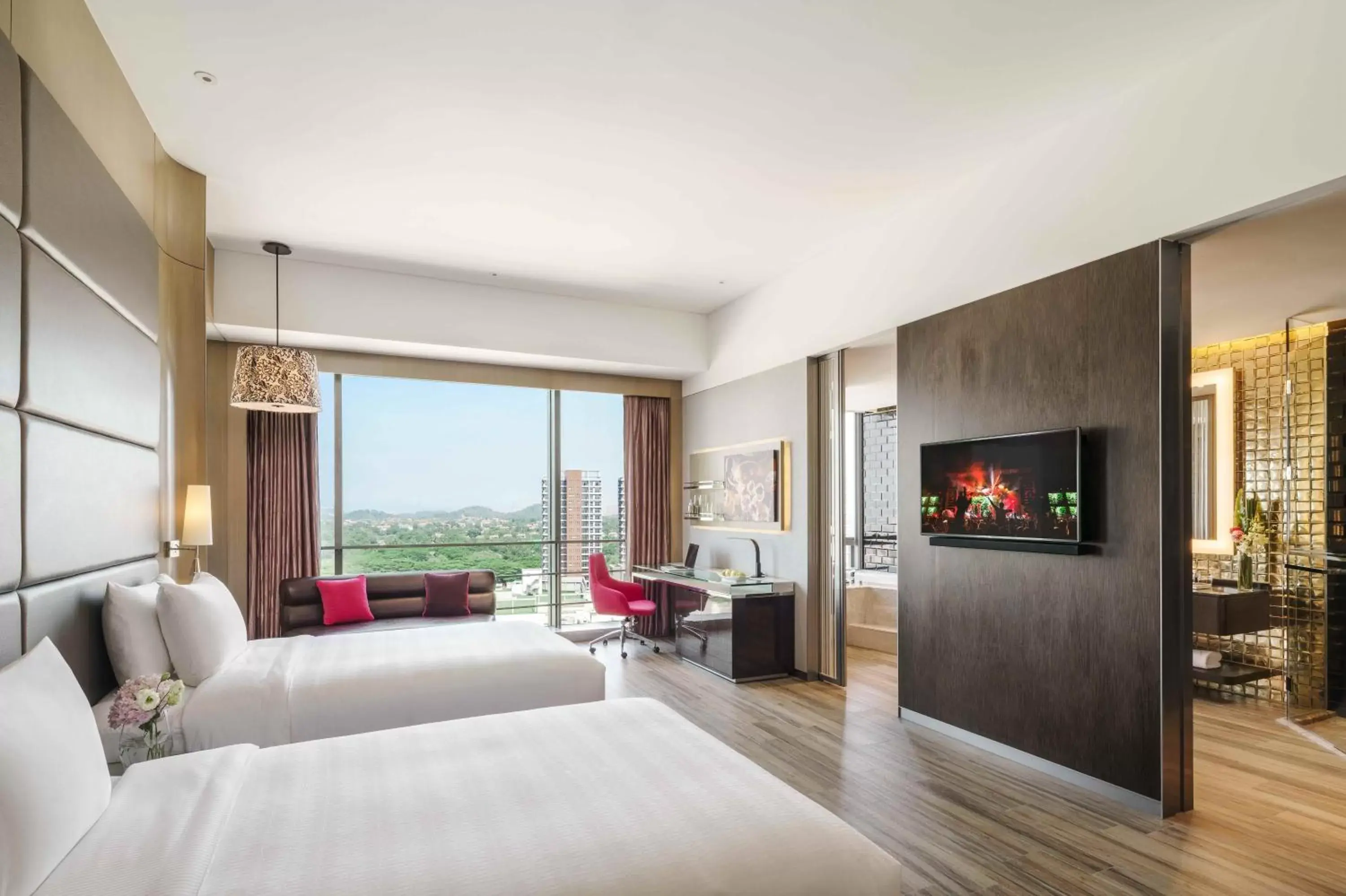 Bedroom, Bed in Hard Rock Hotel Shenzhen Bedroom, Bed in Hard Rock Hotel Shenzhen