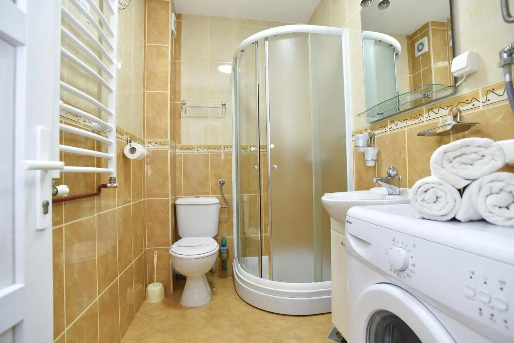 Bathroom in D&D Apartments