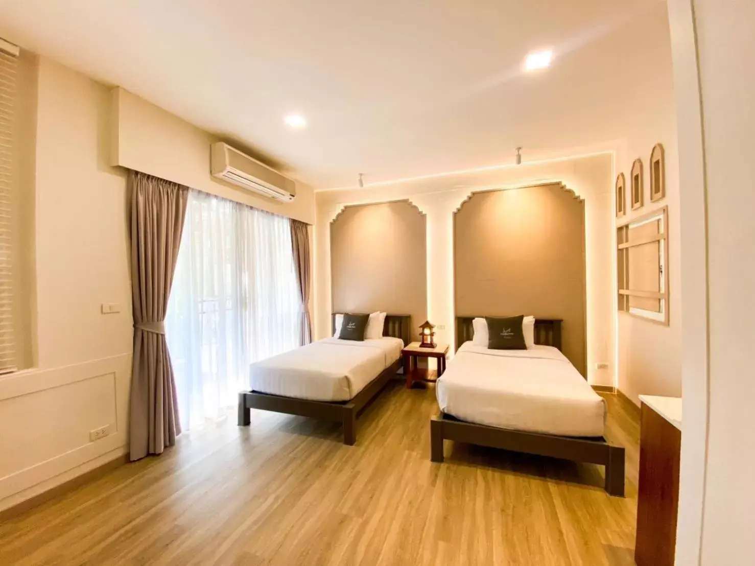 Bedroom in Tharaburi Resort