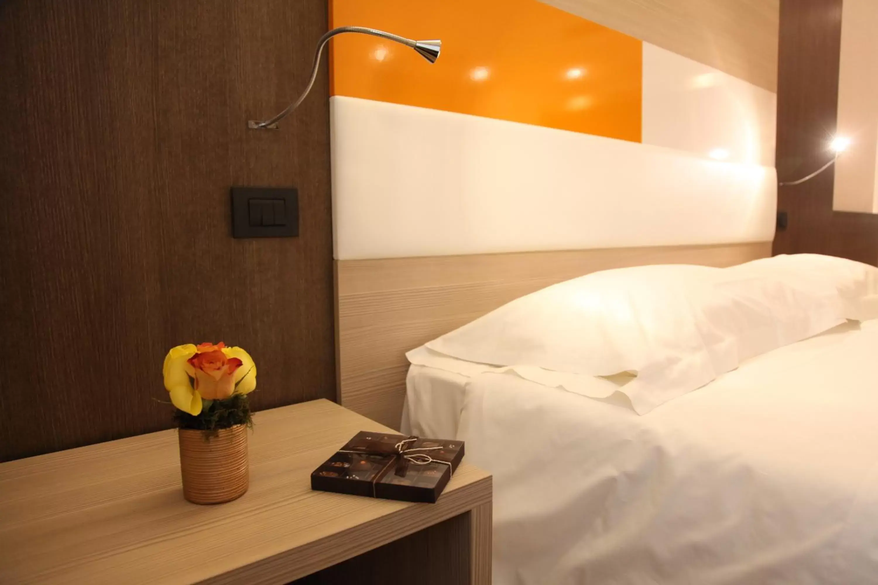 Bed in Hotel Metrò
