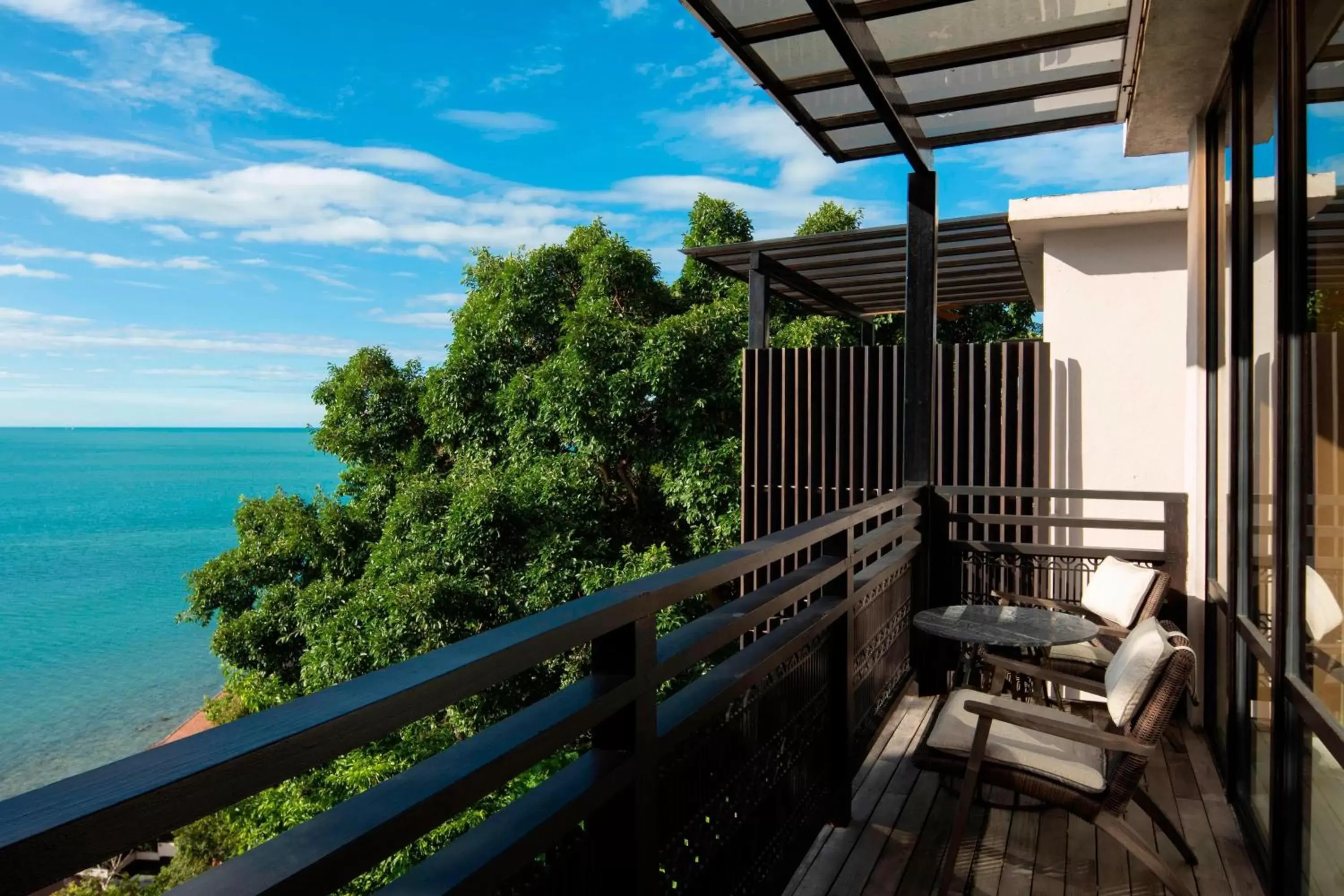 Photo of the whole room, Balcony/Terrace in The Ritz-Carlton, Langkawi