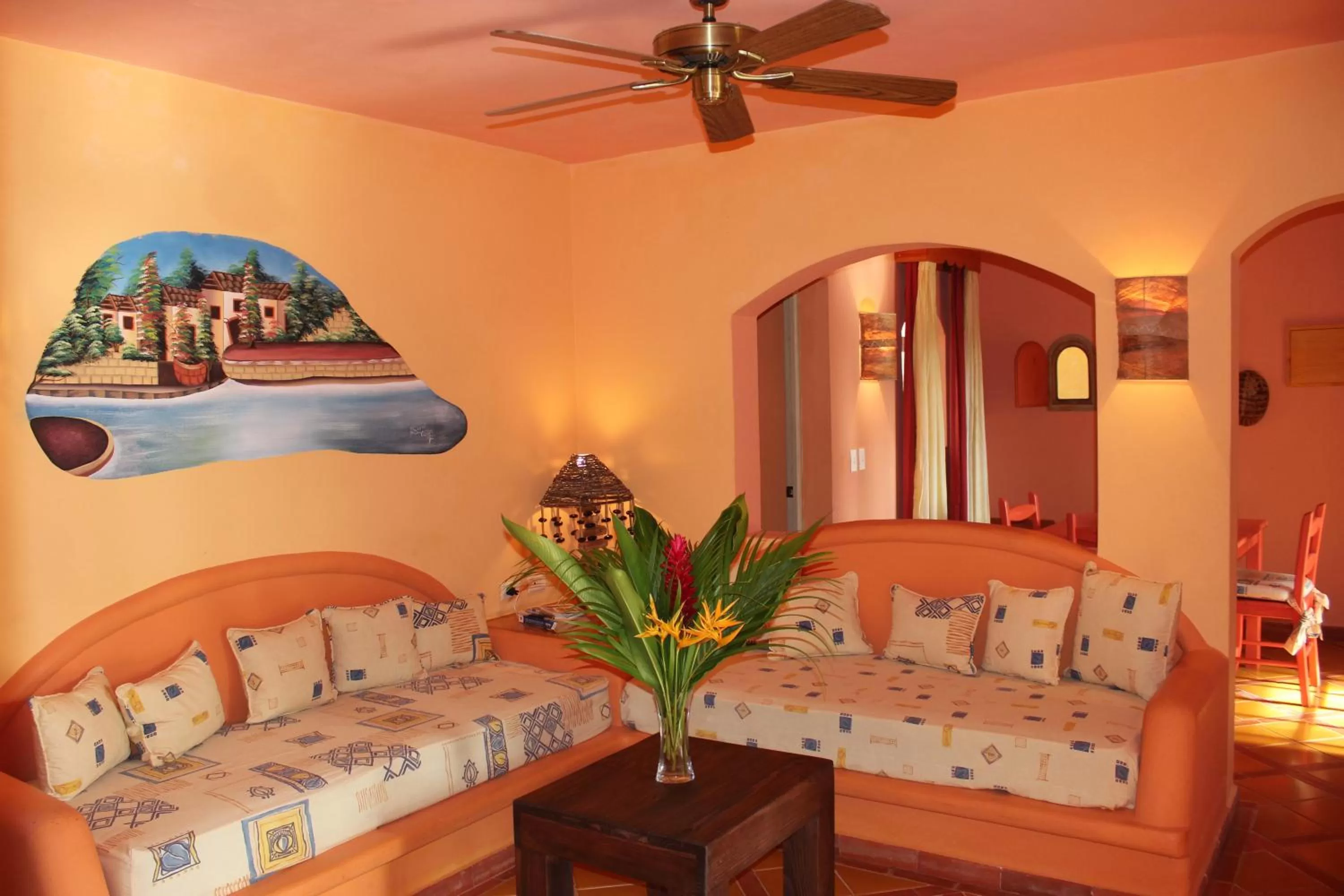 Seating Area in Hotel - Residencial Madrugada