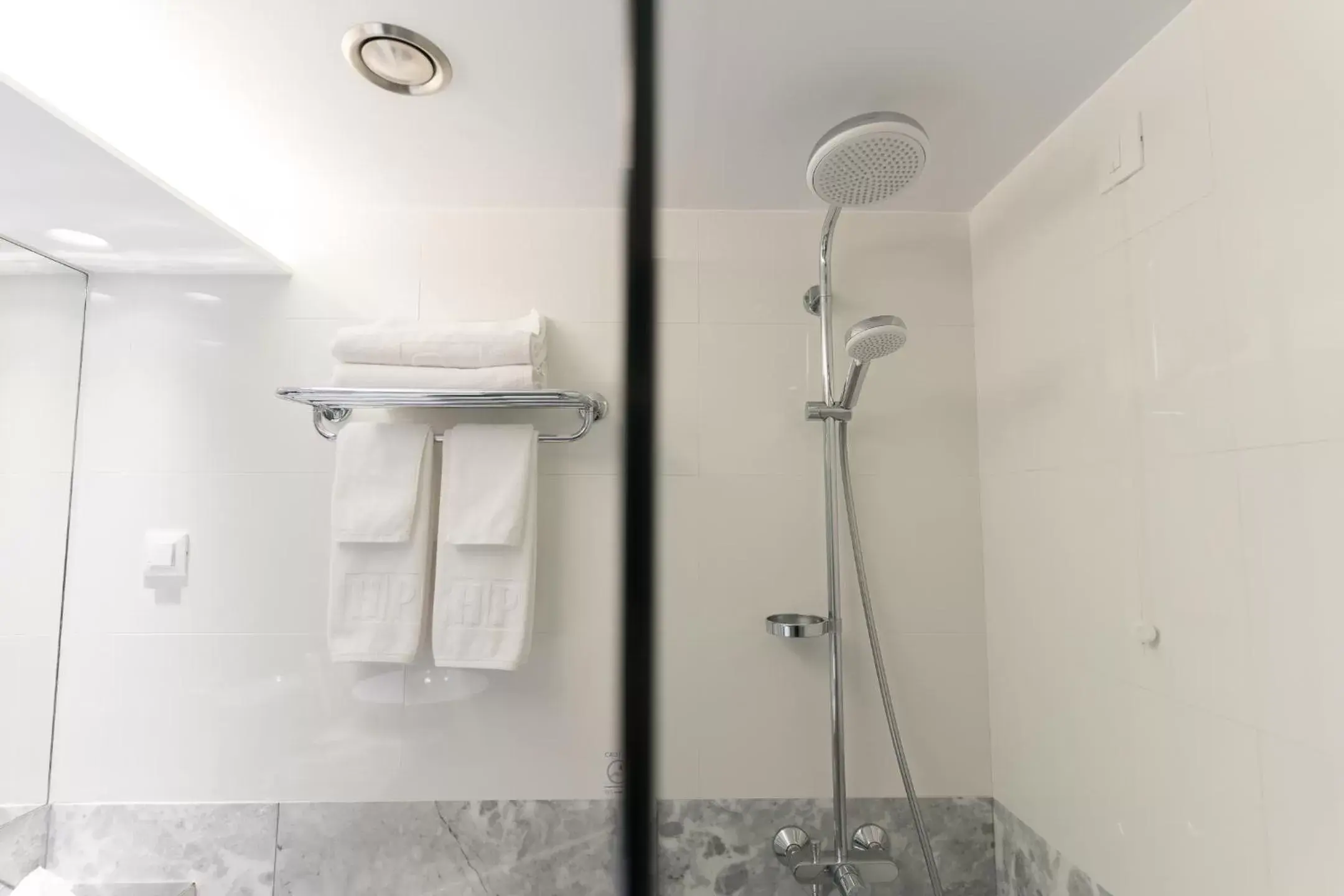 Bathroom in Herodion Hotel