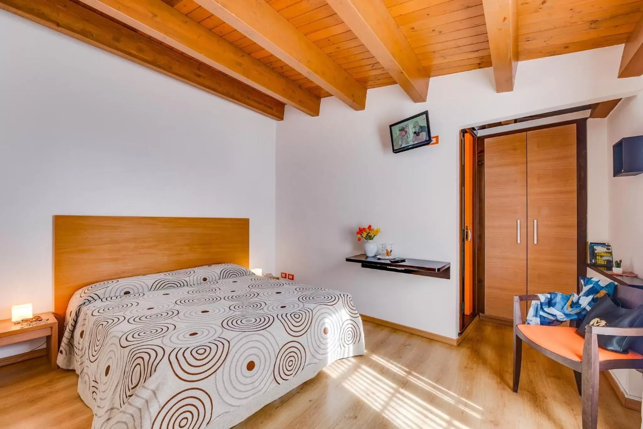 Bed in Locanda Al Moro Hotel Bed in Locanda Al Moro Hotel